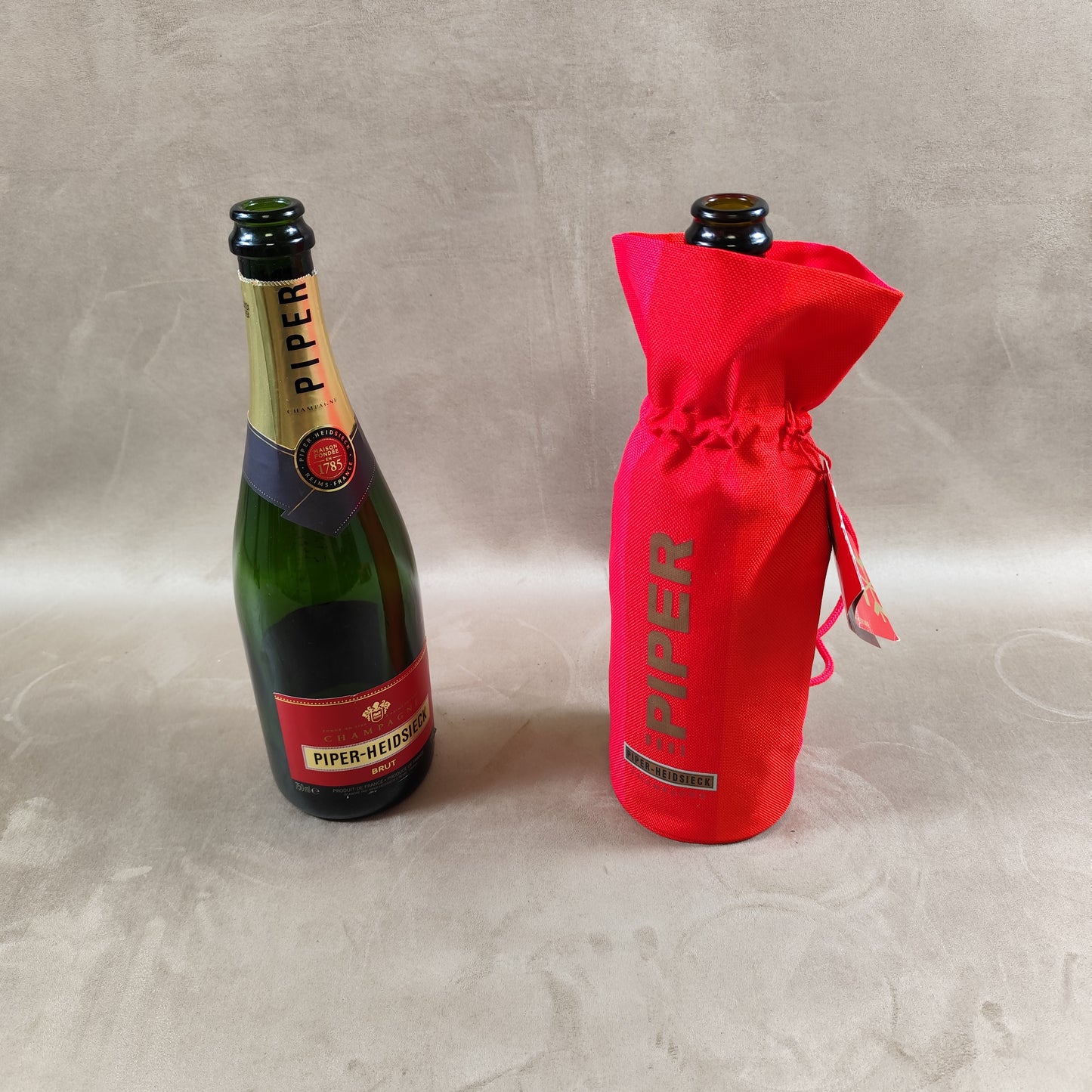 Sac isotherme Piper-Heidsieck pour une bouteille de champagne