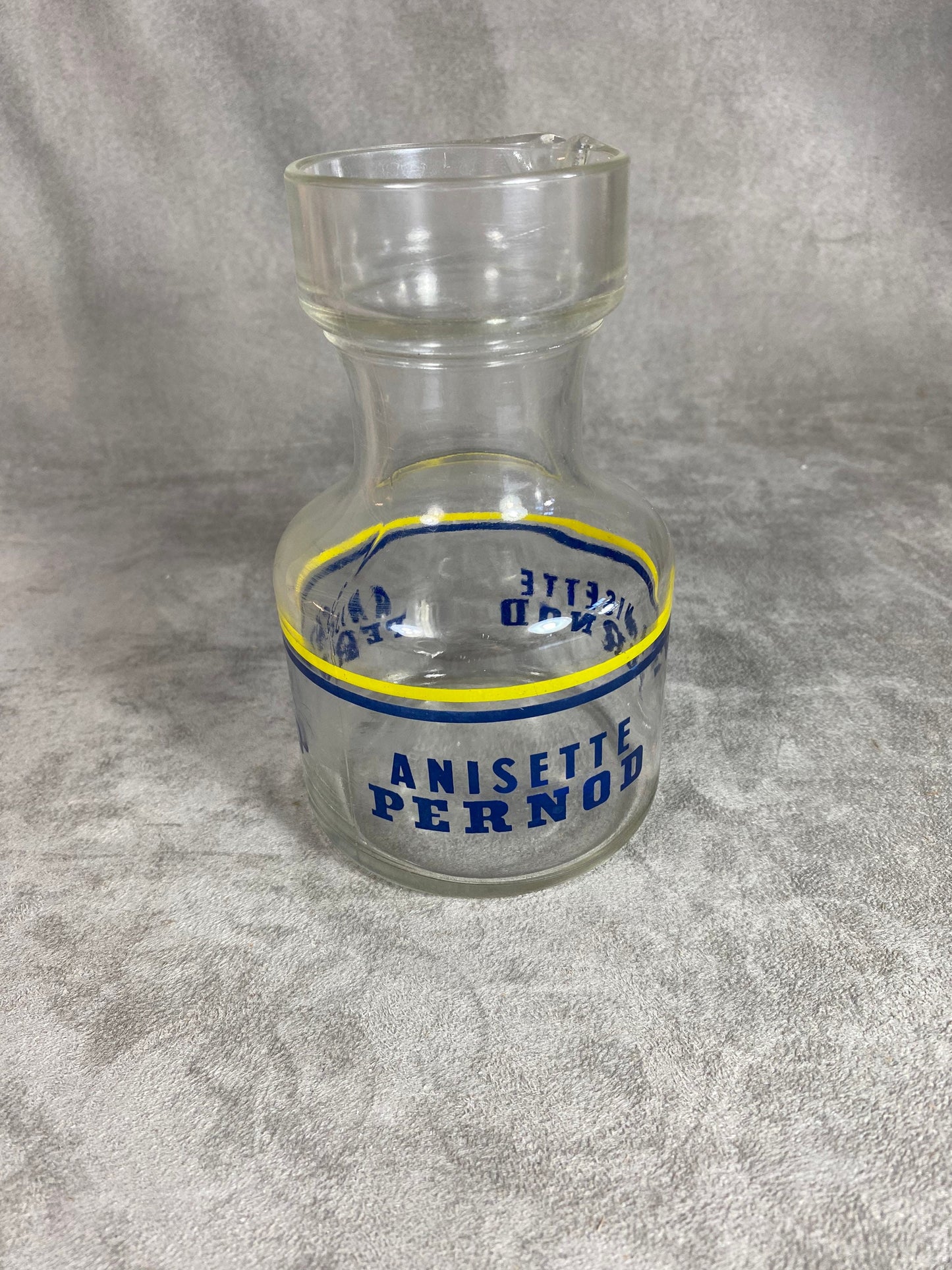 Vintage Pernod Anisette Water Carafe, Pernod Anisette Water Bottle
