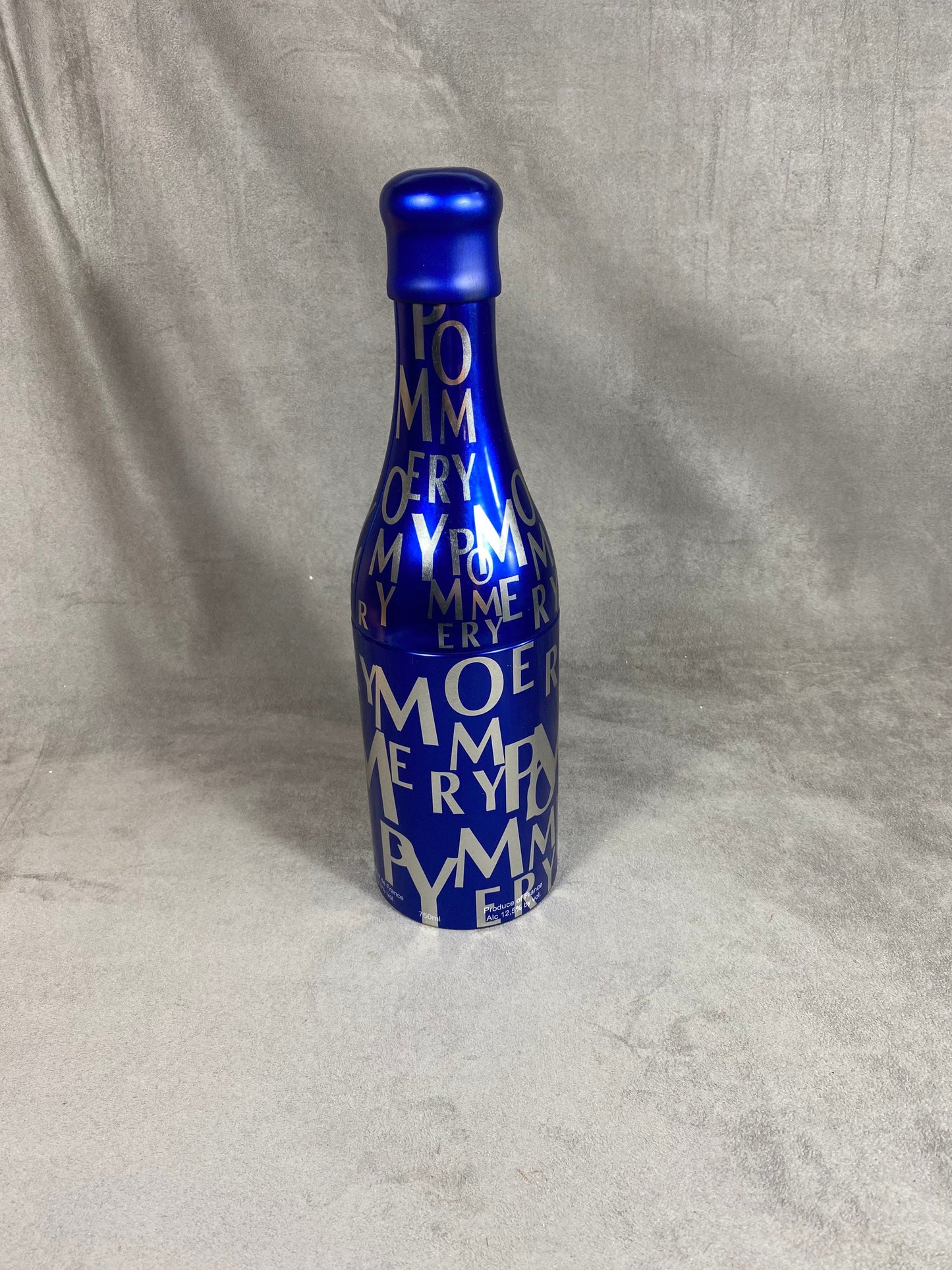 Etui à bouteille en aluminium pour bouteille de champagne Pommery