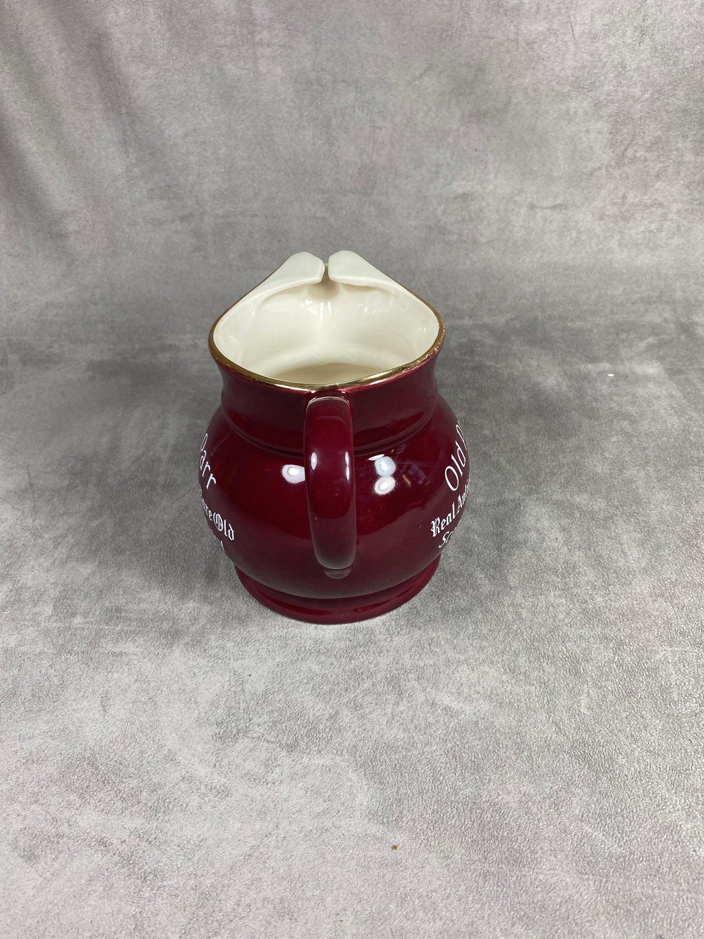 Vintage Bordeaux Ceramic Old Parr Carafe | Made in England | 1970s
