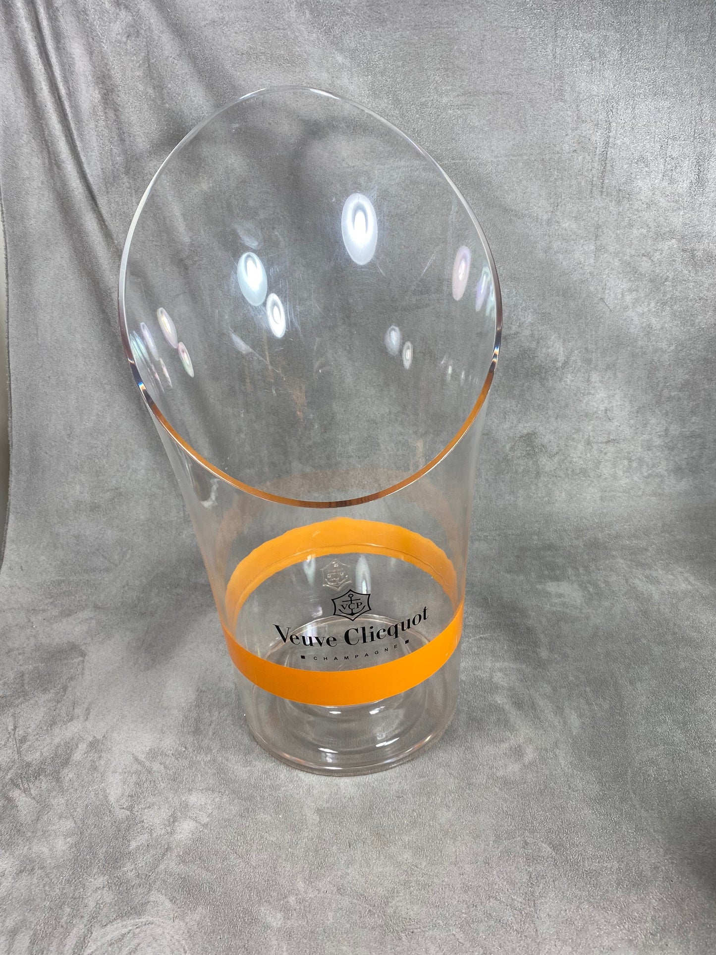 Veuve Clicquot seau à champagne transparent pour bouteille de champagne Veuve Clicquot, Champagne français, Cadeau Champagne Made in France