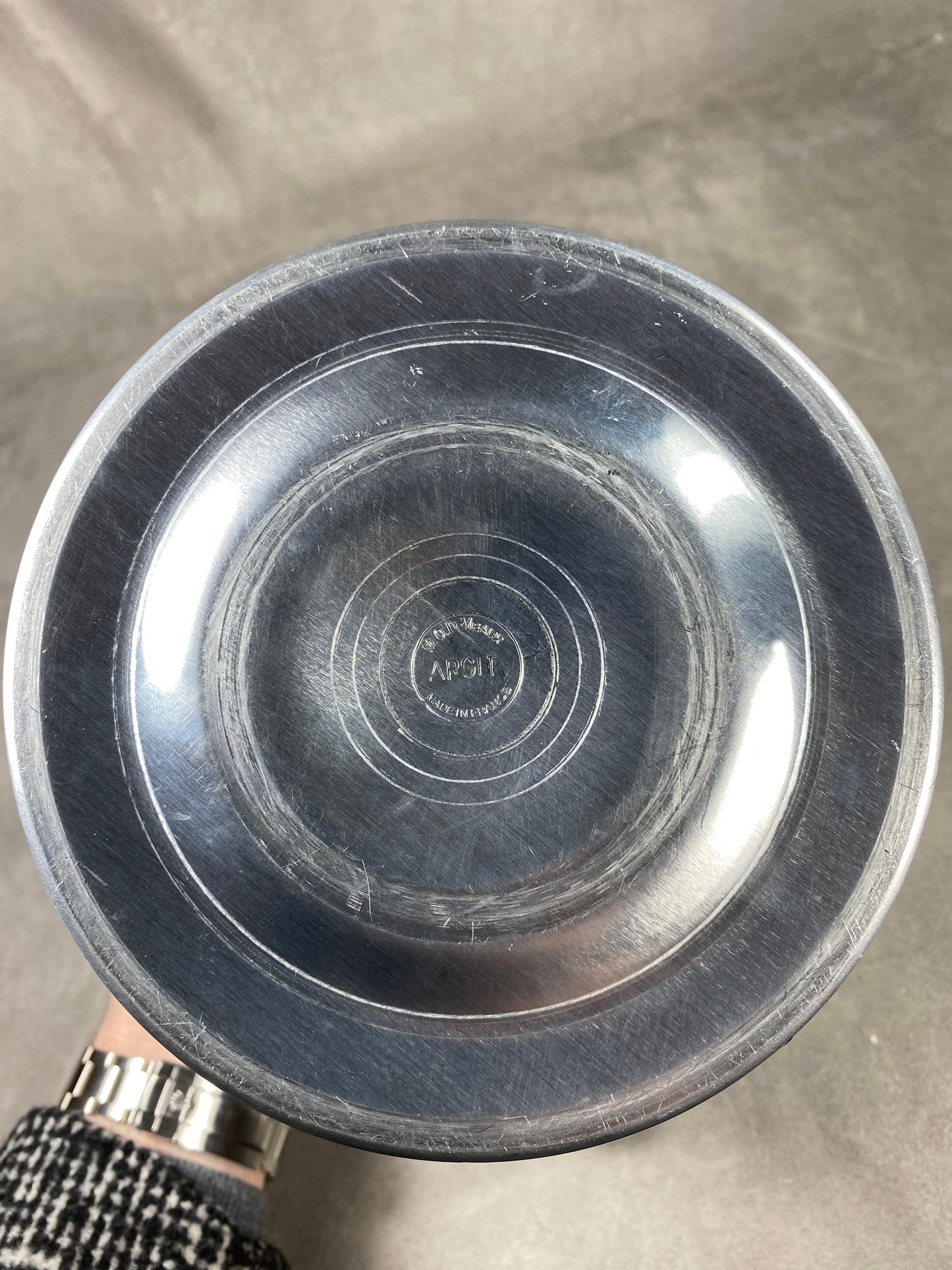 Seau à champagne Lanson en aluminium Champagne Lanson vintage