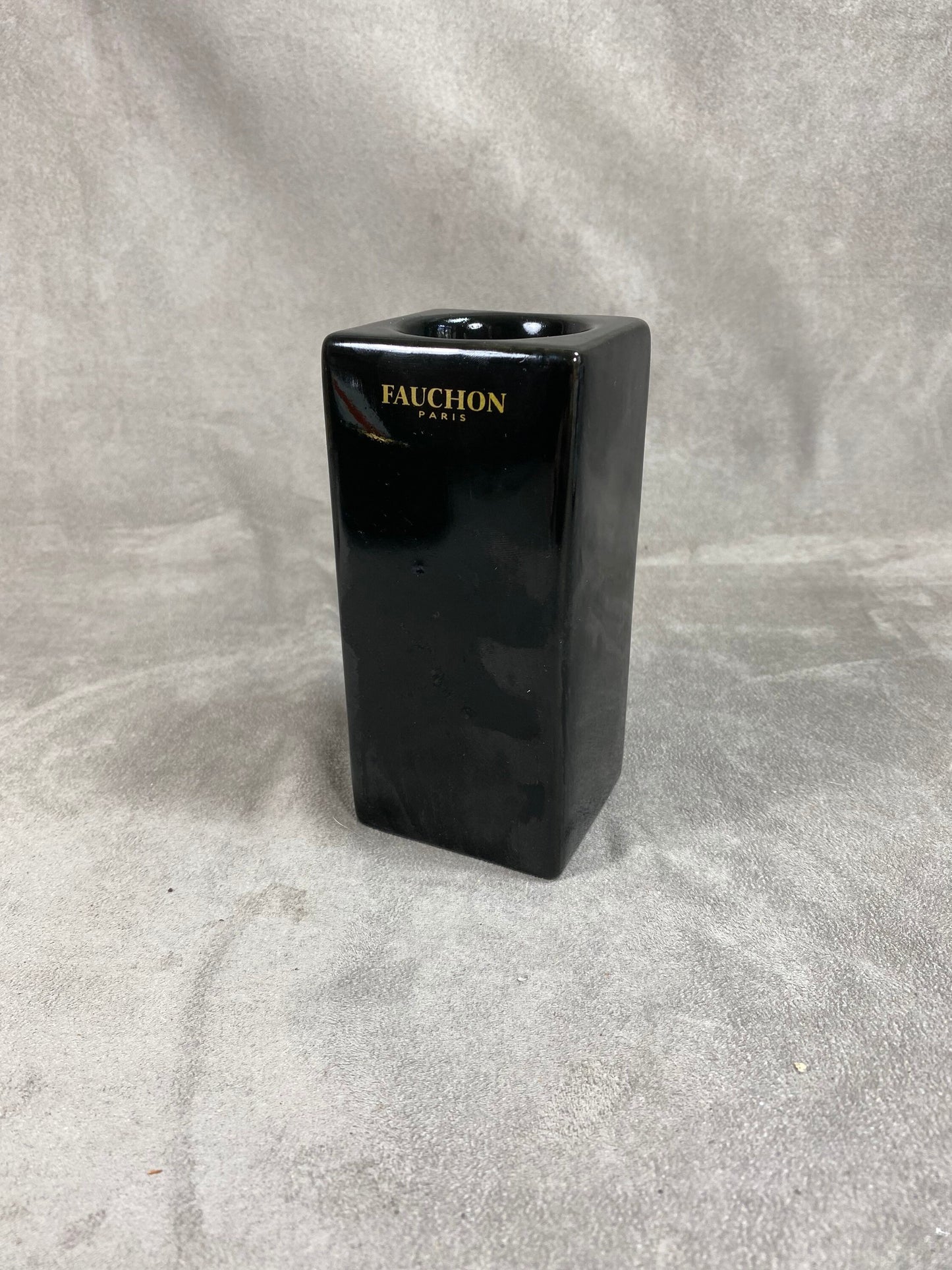 Earthenware incense burner, Fauchon Paris, Made in France, Vintage 1990