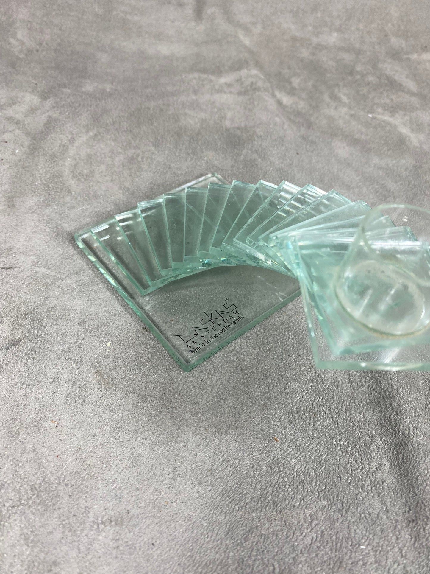 Bougeoir Design en Verre par Daskas Amsterdam