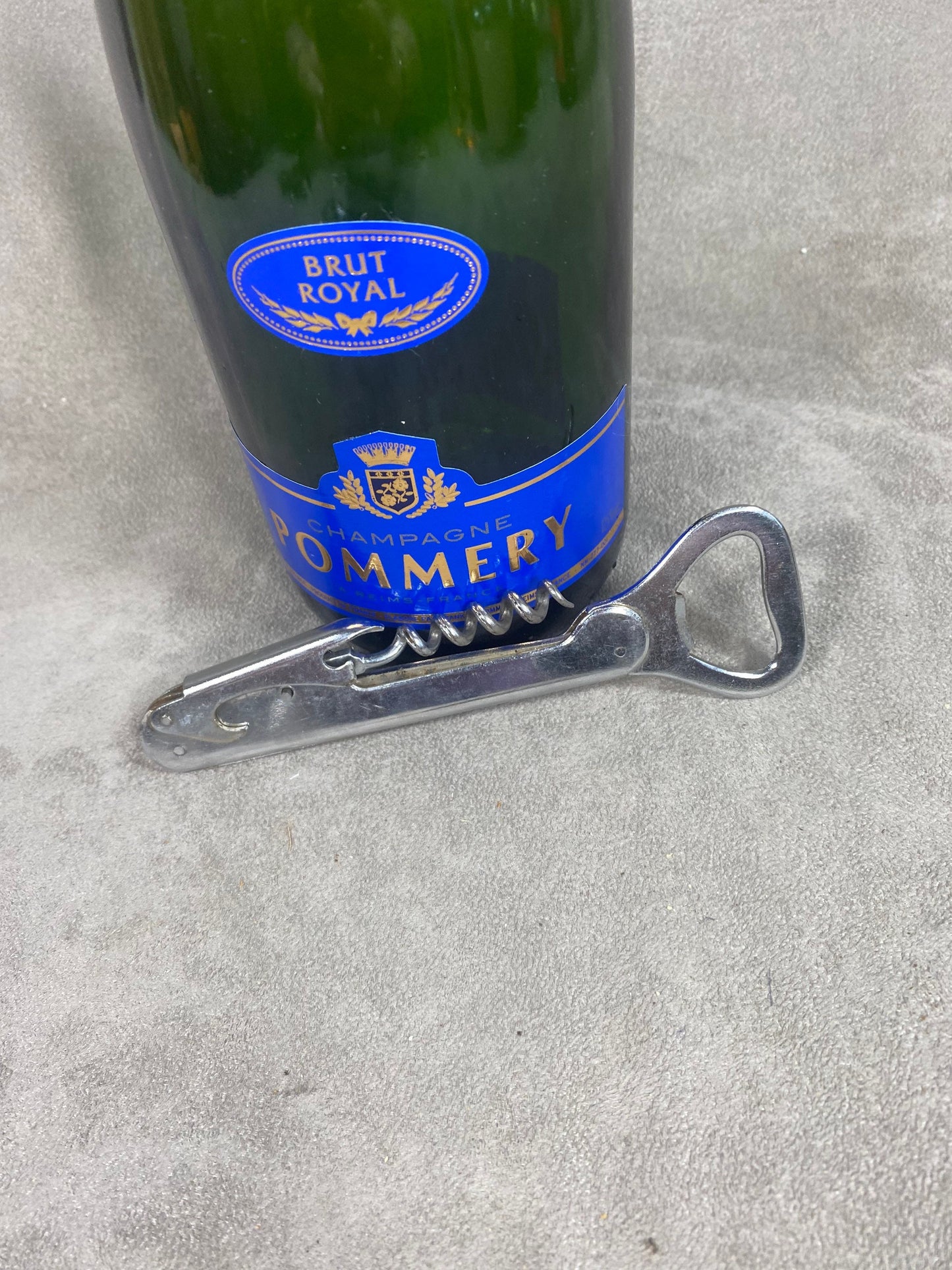 Lanson champagne Décapsuleur, Tire-bouchon en acier vintage Made in France, Wine Collectors, French Wine