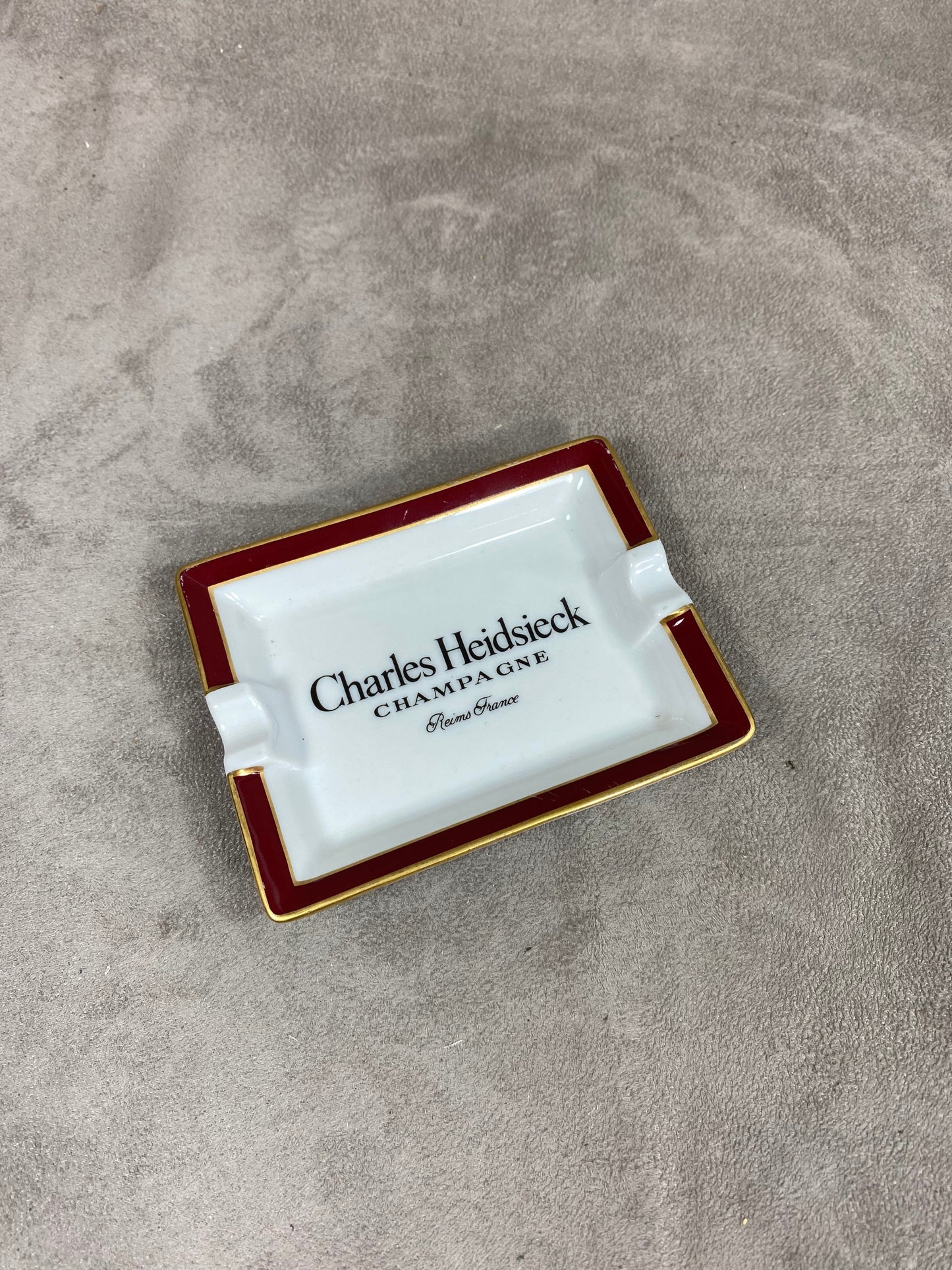 Charles Heidsieck Vintage Champagner Charles Heidsieck Keramik 1980er Jahre