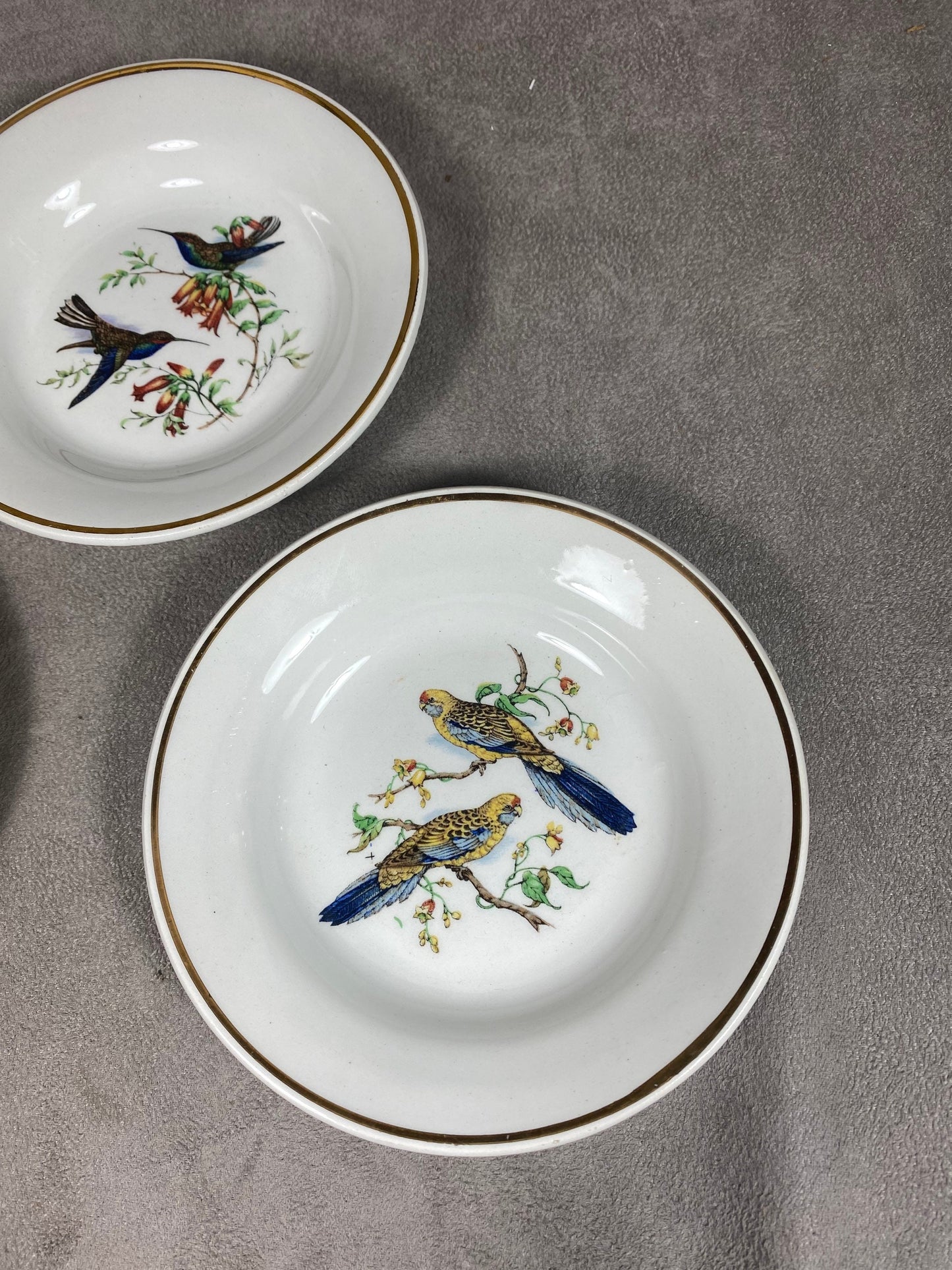 Lot de 3 cendrier vintage en porcelaine champagne Victor Clicquot Cadeau Champagne Made in France