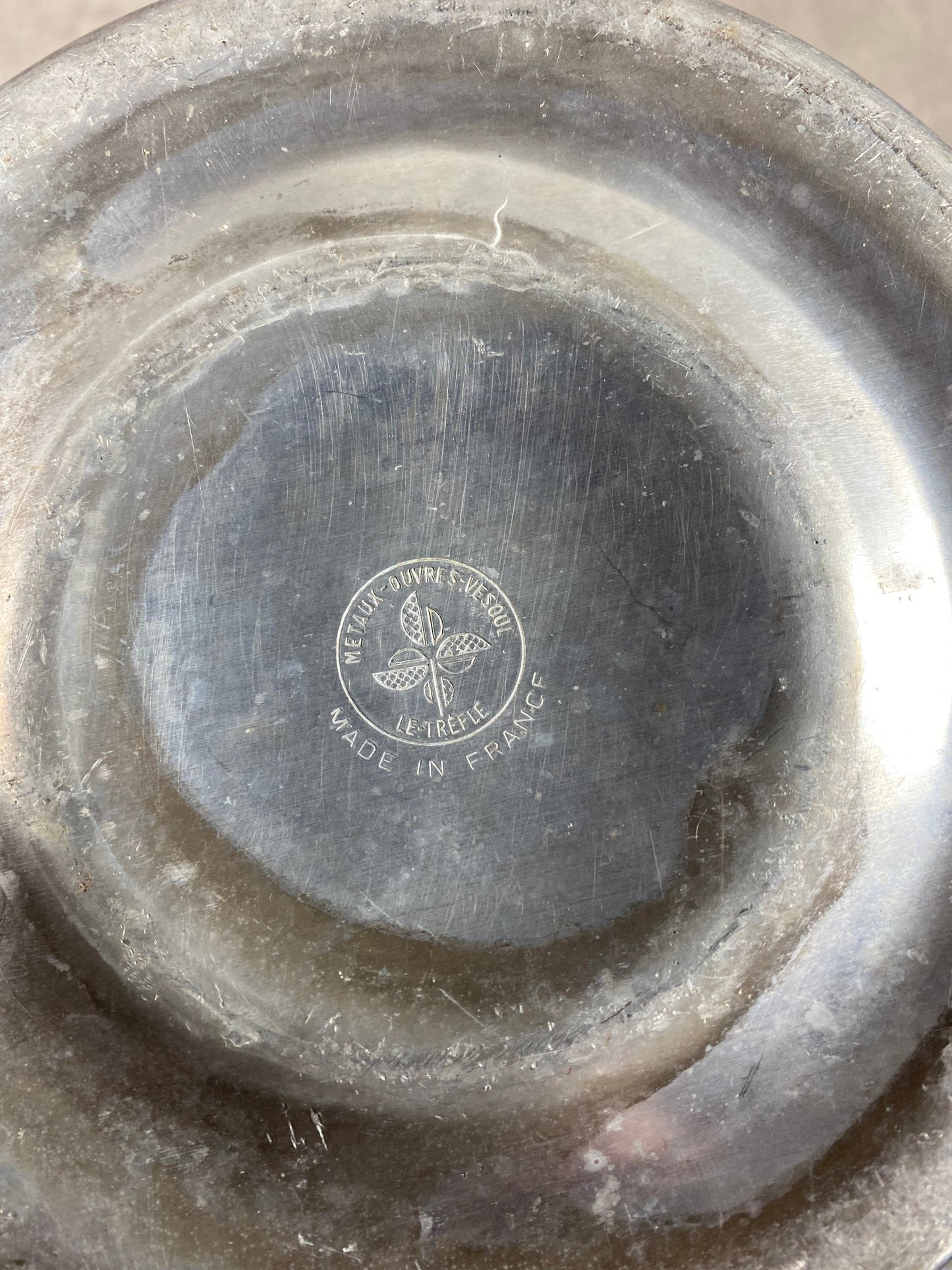 Seau à champagne en aluminium Möet & Chandon vintage 1970 Made in France