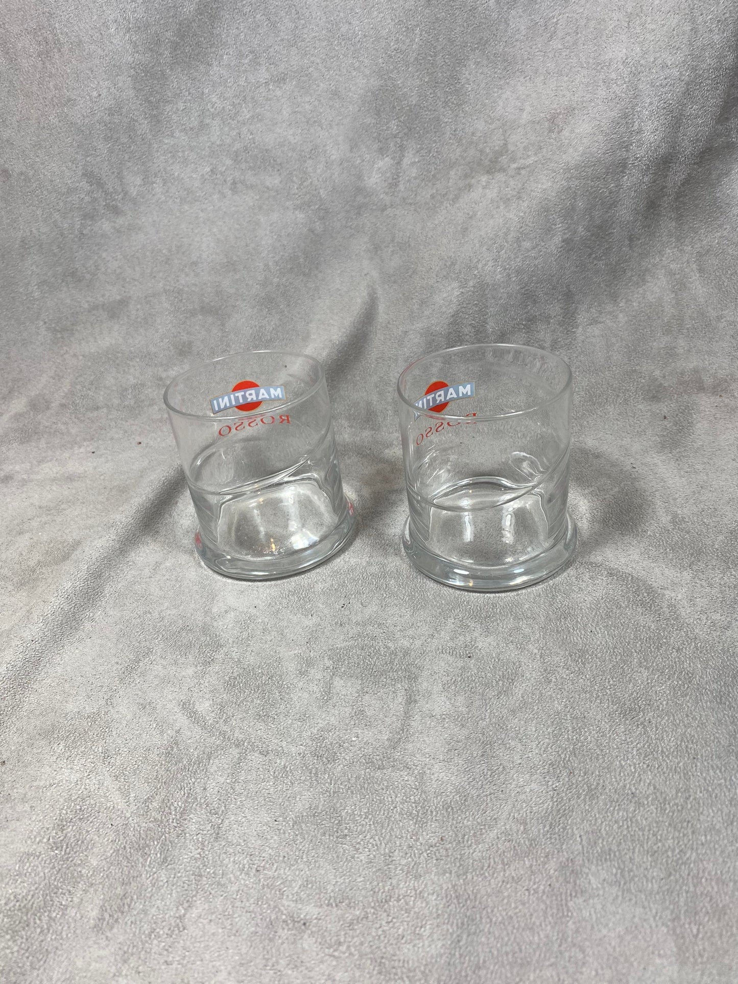Set of 2 vintage Martini glasses from the 1990s