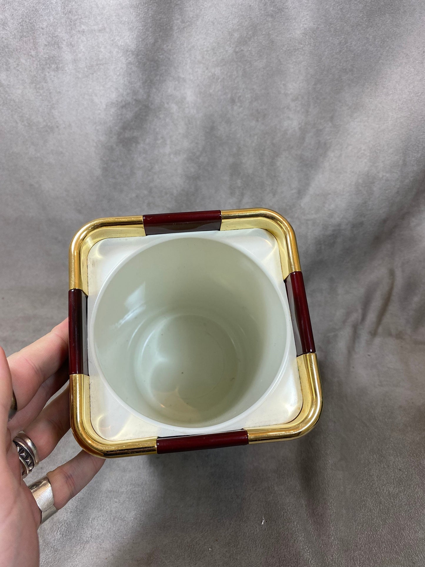 RARE Champagne Mercier seau à champagne en plastique The turnwald collection international vintage Made in France