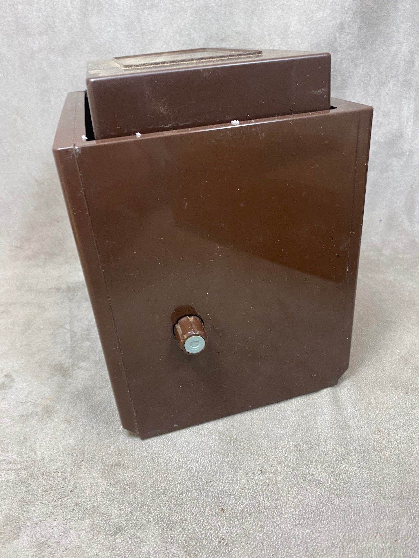 SELTENE Vintage Terraillon Küchenwaage 10kg braun Made in France 1970