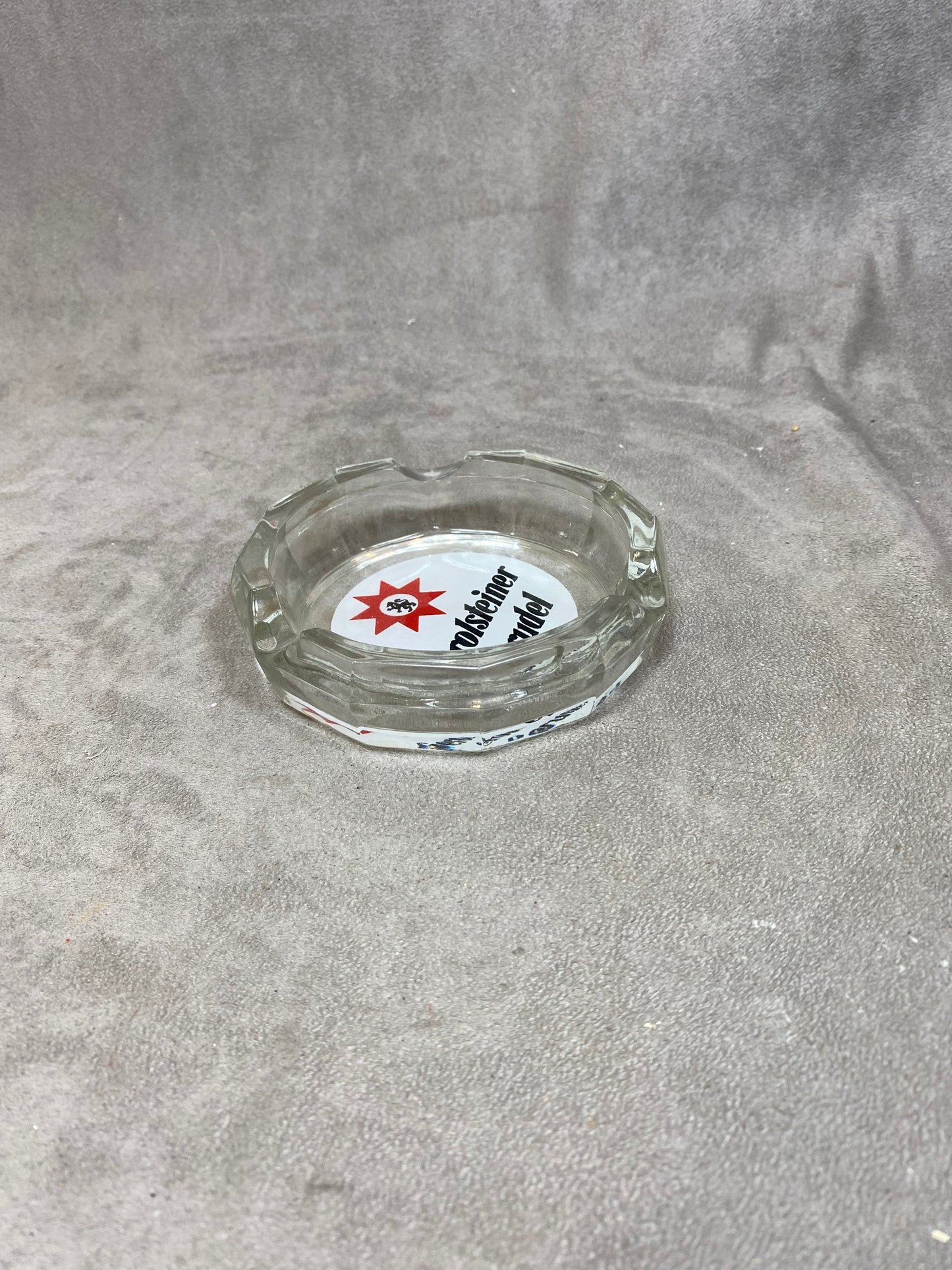 Cendrier publicitaire Gerolsteiner Sprudel eau minérale Made in France Vintage 1980