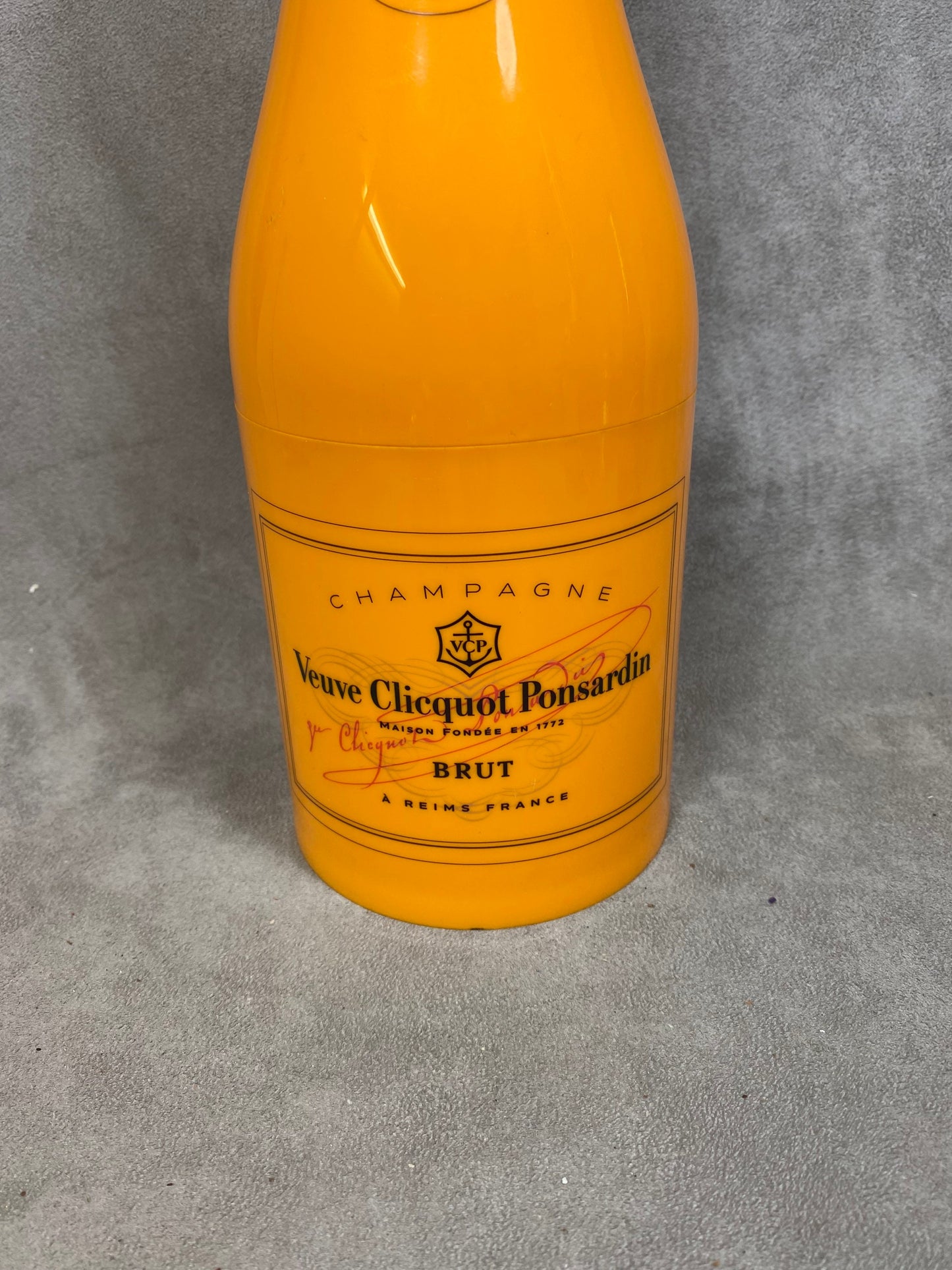 Veuve Clicquot étui à bouteille orange pour bouteille de champagne coffret Veuve Clicquot, Champagne Cadeau Champagne Made in France