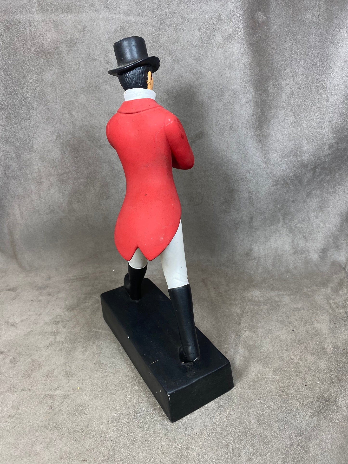 RARE Johnnie Walker Striding Man Figurine en plâtre Vintage 1970
