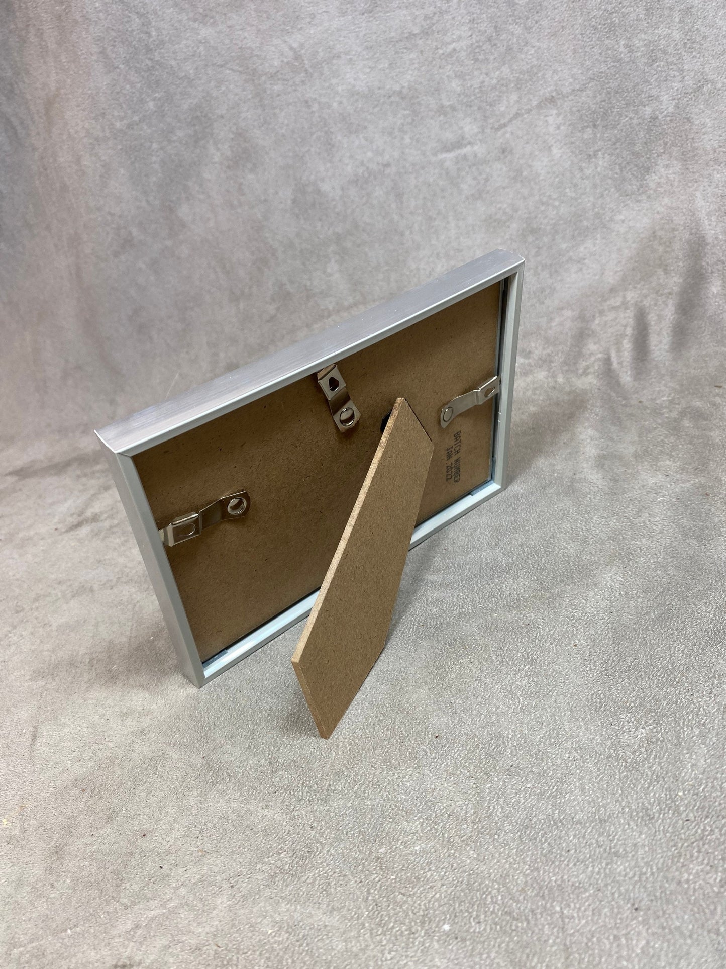 Bollinger champagne label framed with stainless steel frame Handmade product in France