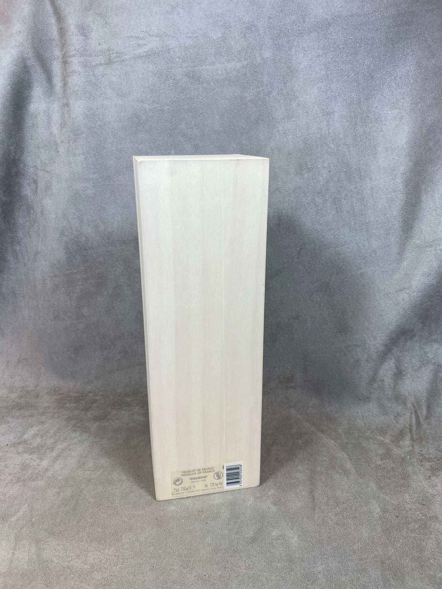 Wooden box for bottles of Charles Heidsieck Blanc des Millénaires champagne Made in France 1980s