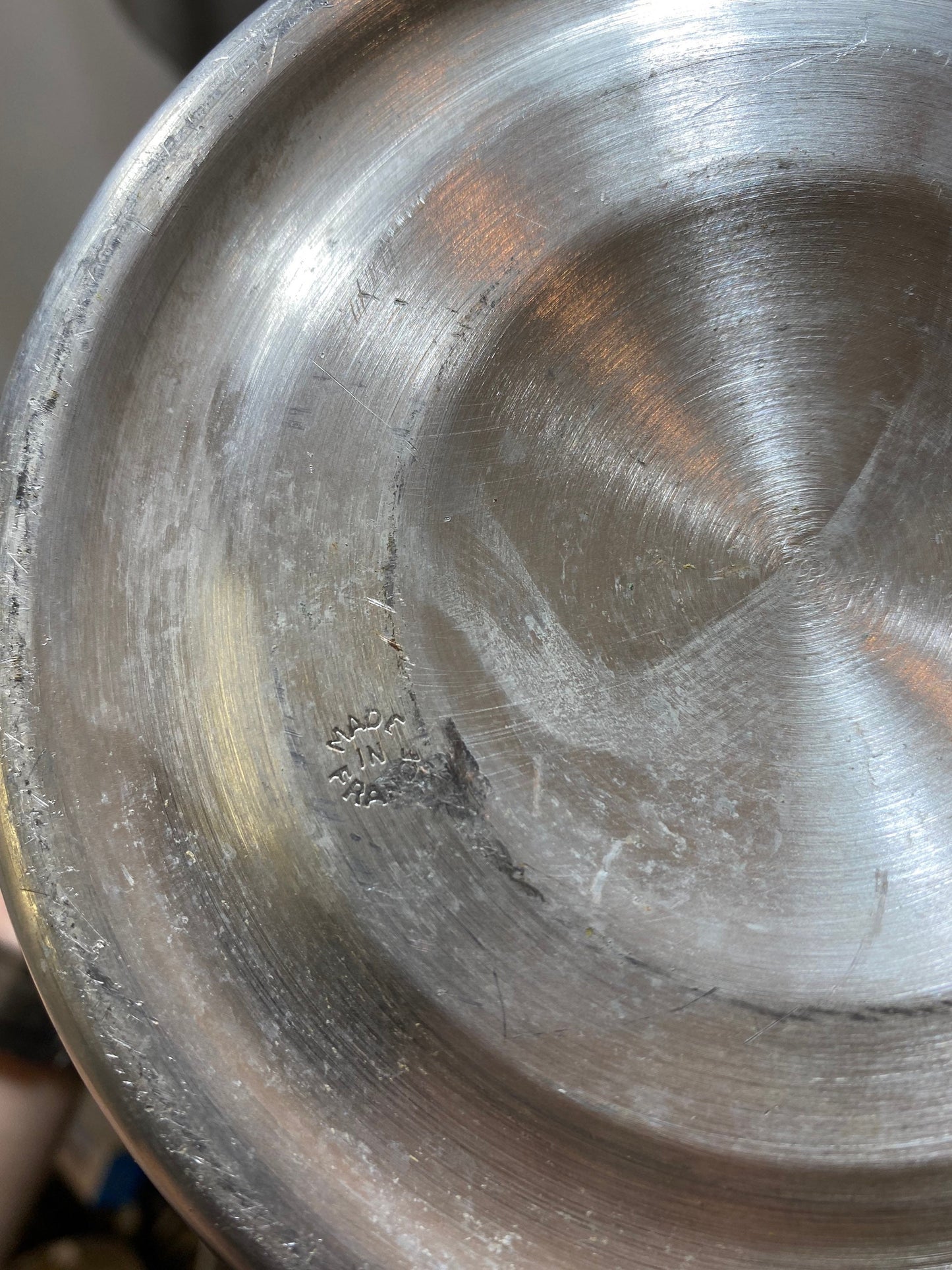 Seau à champagne Pommery&Greno en aluminium vintage Made in France