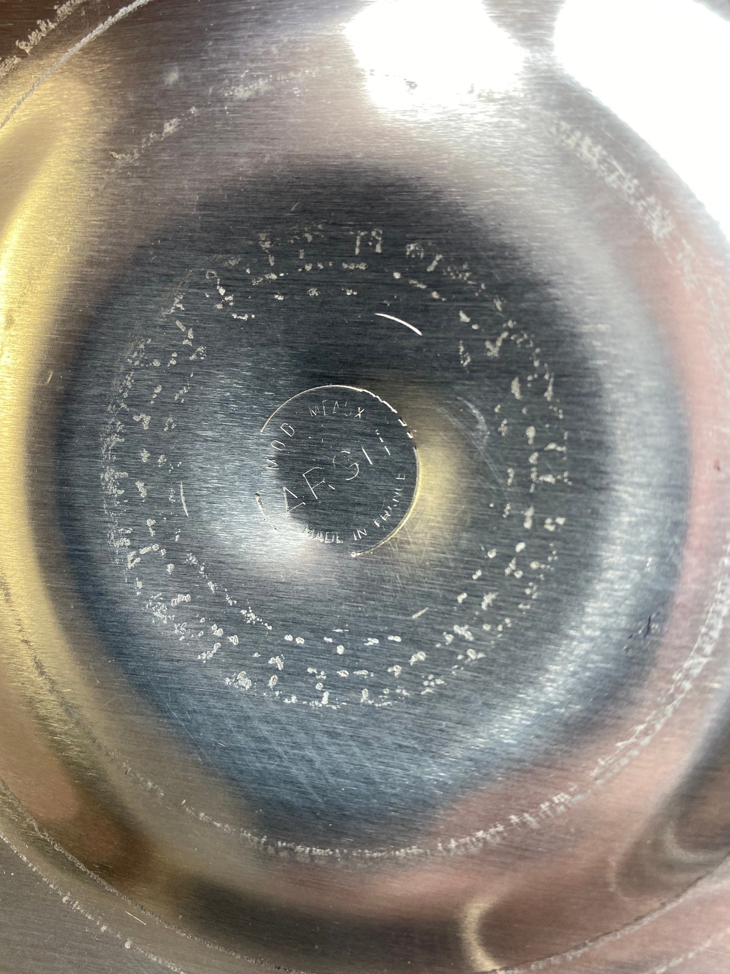 Magnifique seau à champagne vintage Piper-Heidsieck en aluminium Années 1980