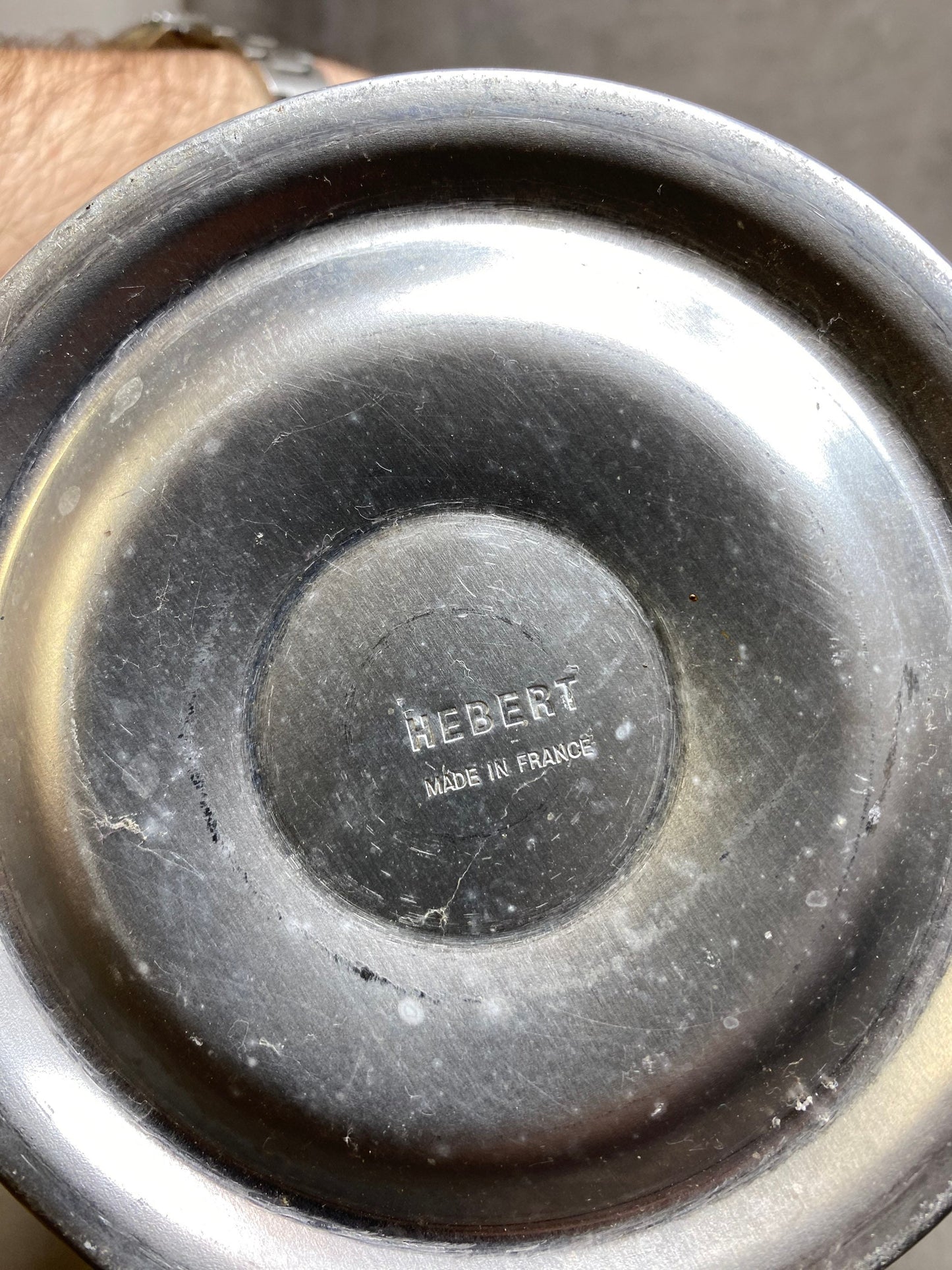 Seau à champagne J de Telmont Made in France en aluminium Champagne vintage