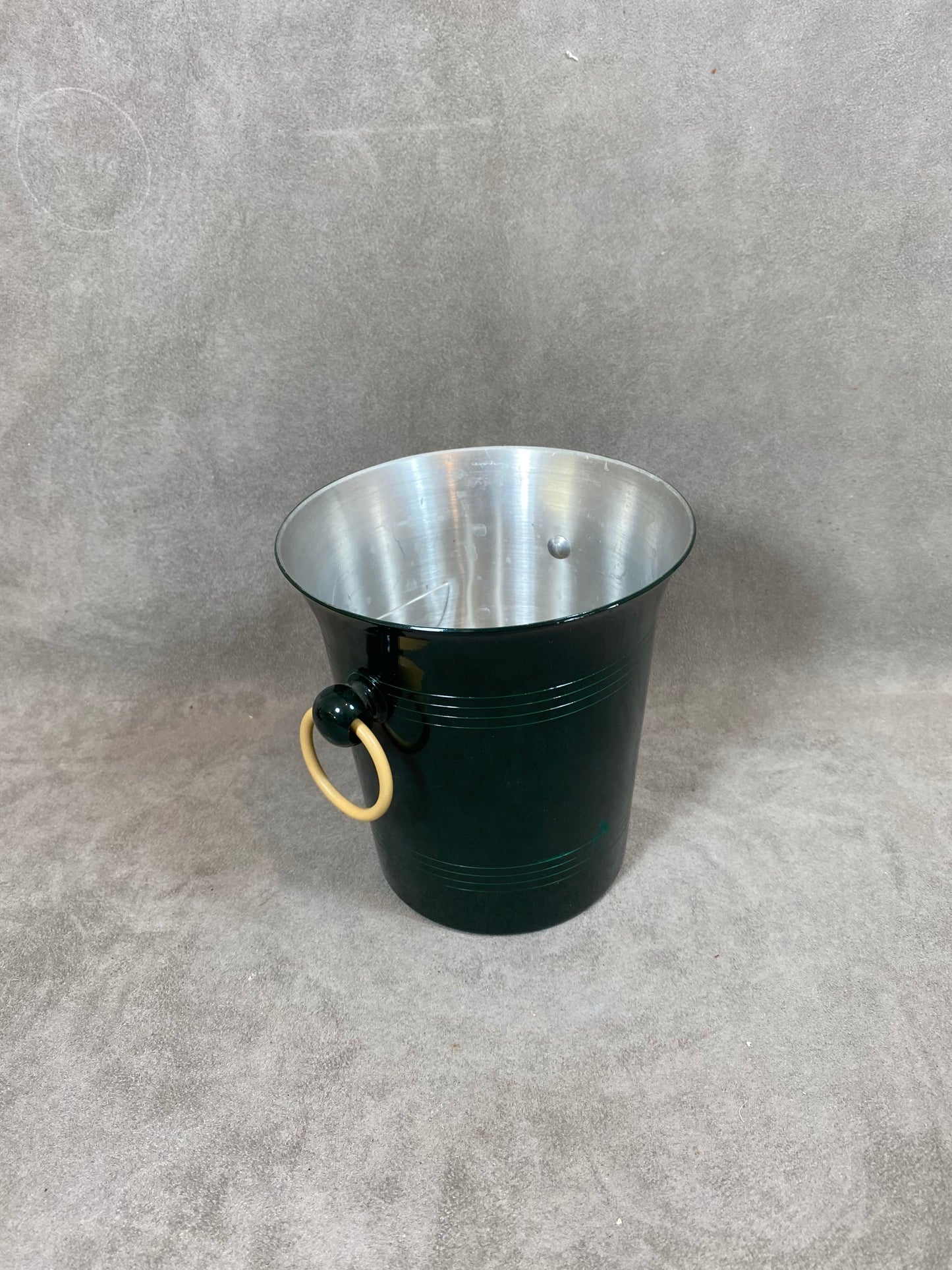 RARE Seau à glace pour bouteille de Petite Liquorelle Möet & Chandon vintage Made in France