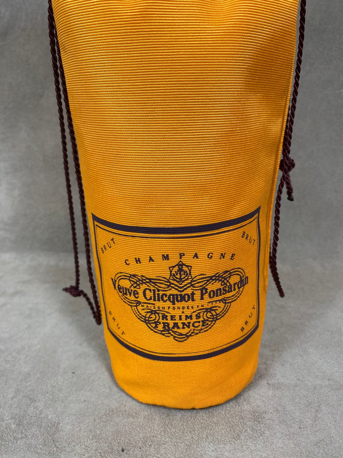 Sac pour bouteille Champagne Veuve Clicquot Made in France Vintage 1990