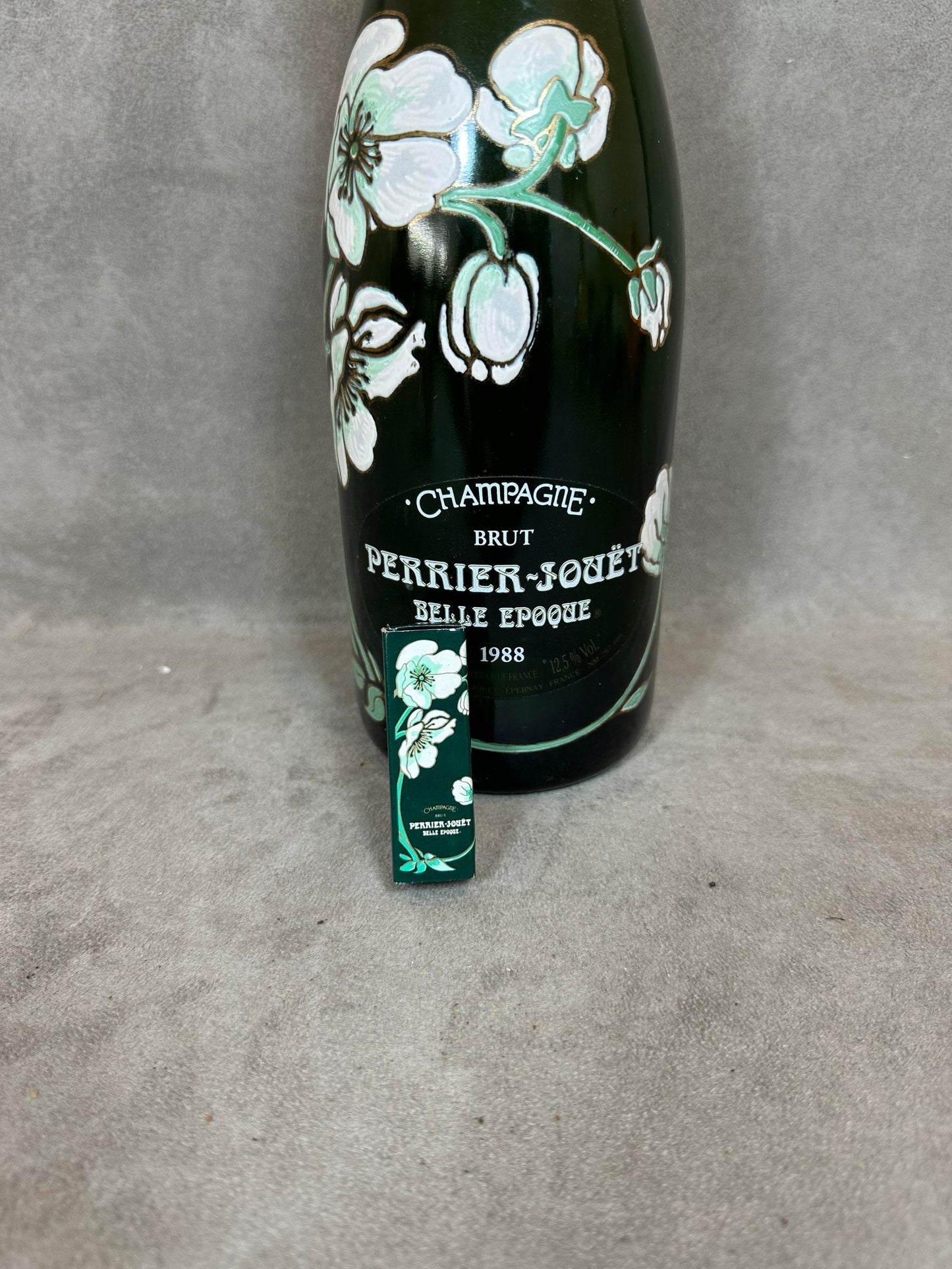 RARE Boite d'allumettes Champagne Perrier Jouet Belle Epoque Made in France Vintage 1960