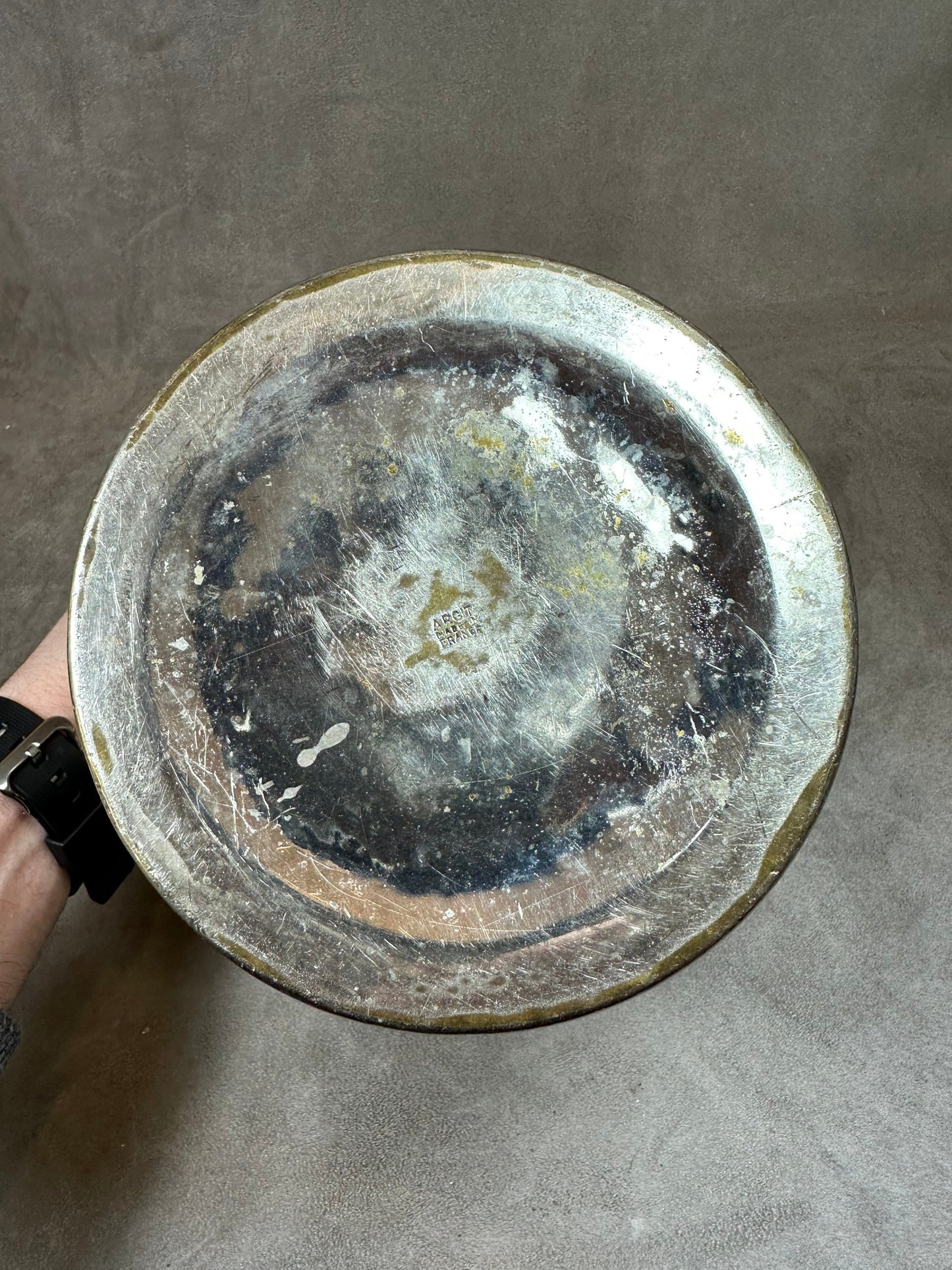 VERY RARE Magnifique Seau à Champagne en métal argenté Piper-Heidsieck Reims Made in France Années 1940