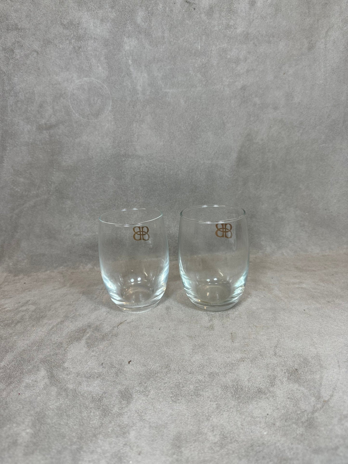 Lot de 2 Verres à Whisky Baileys Crème de Whisky Made in France Vintage 1990