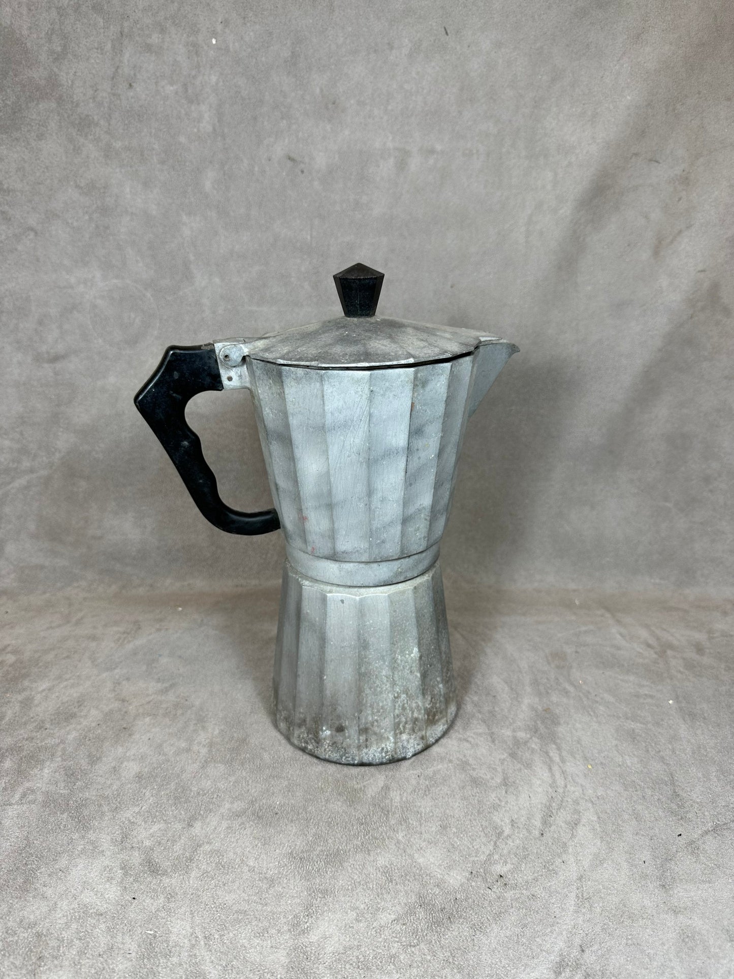 Vintage Italian aluminum coffee maker Made in Italy