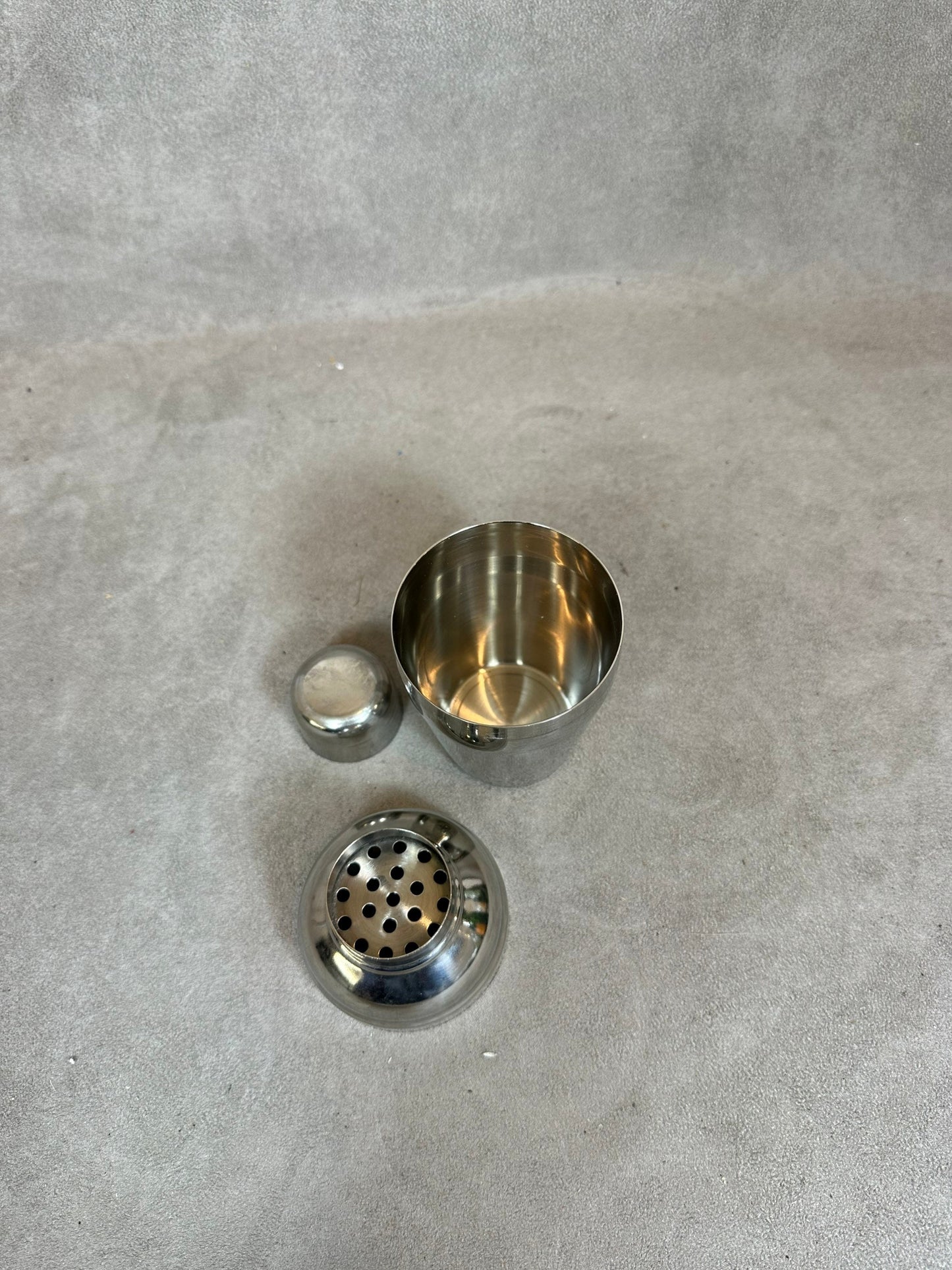 Shaker de barman Smirnoff en inox 18/10 vintage made in france 1990