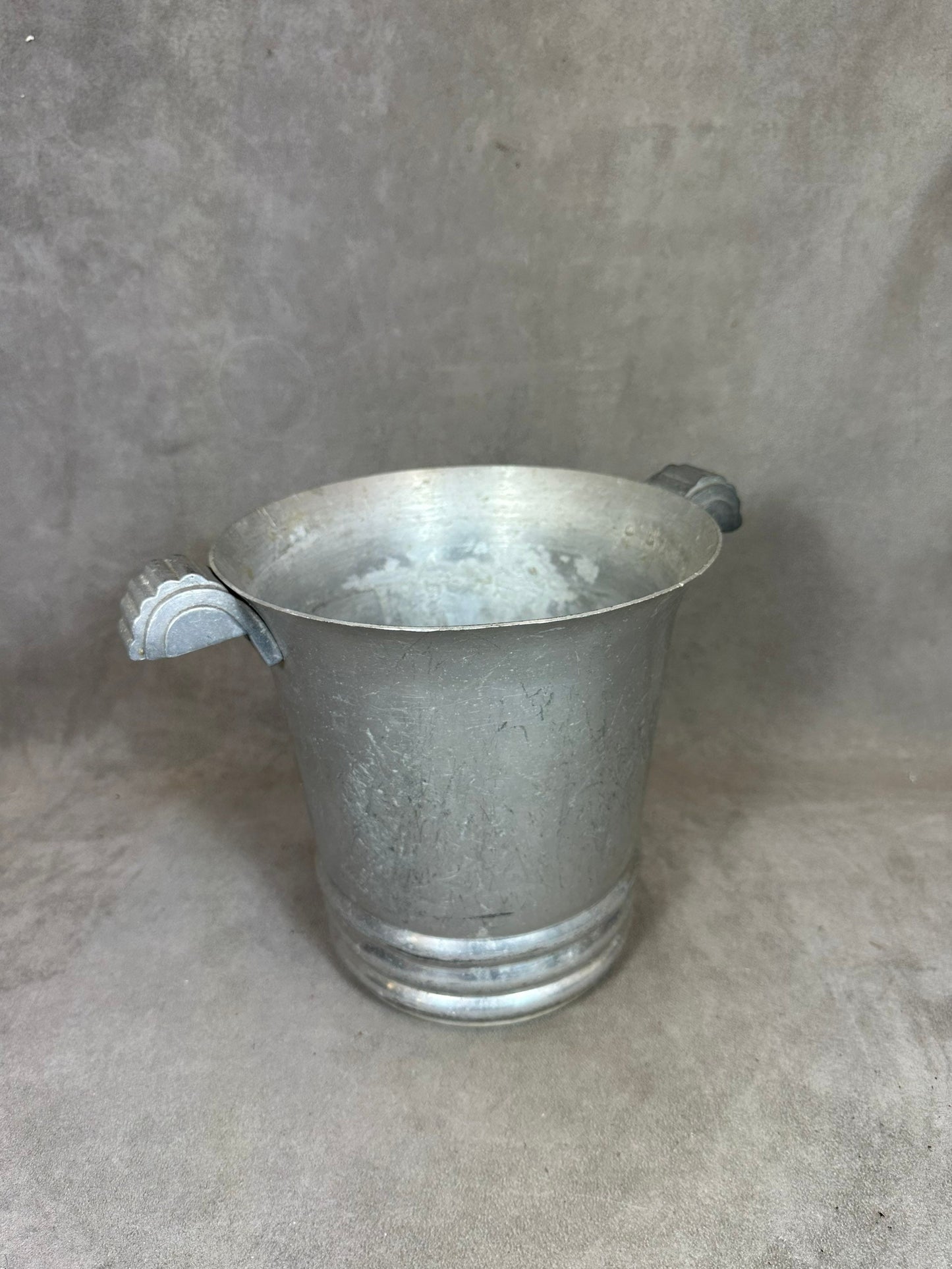 VERY RARE Seau à champagne en aluminium Philipponnat vintage 1930 Argit Made in France