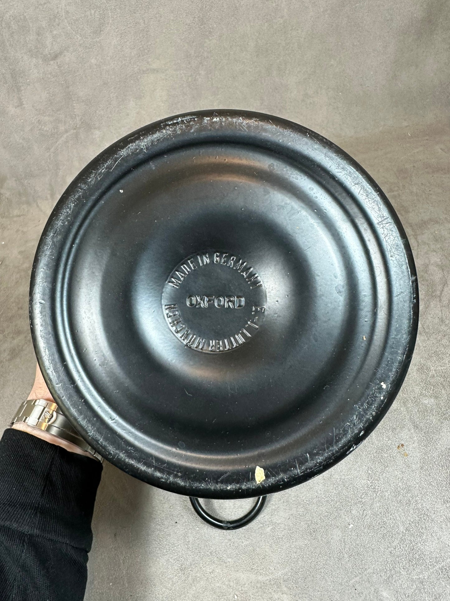 Seau à champagne Pommery en aluminium vintage Made in France
