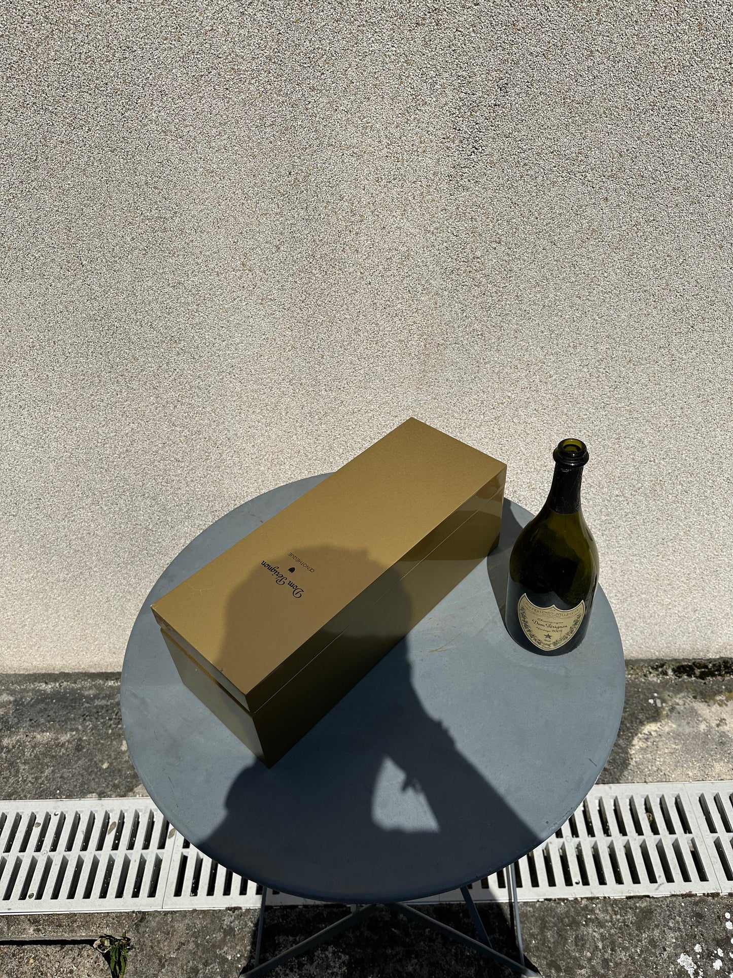 RARE Gold champagne case Oenothèque Dom Perignon vintage vintage gift