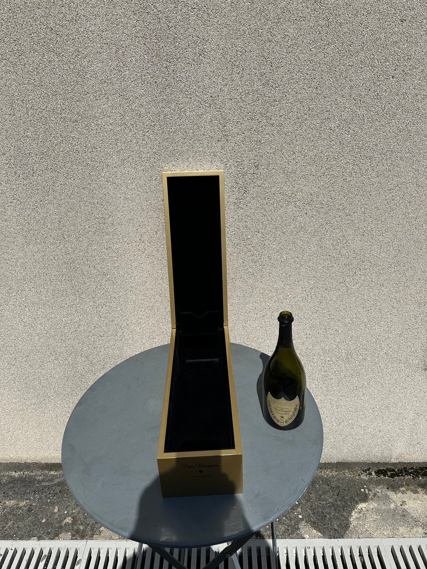 RARE Gold champagne case Oenothèque Dom Perignon vintage vintage gift
