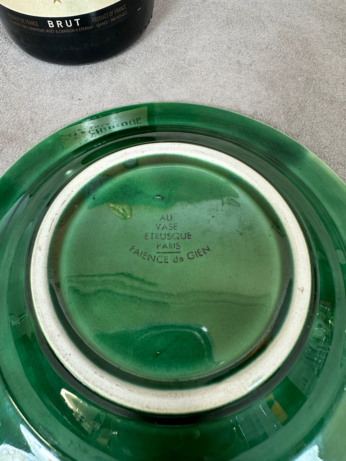 Moët&Chandon French Ashtray, Advertising ashtray, Circa 1960