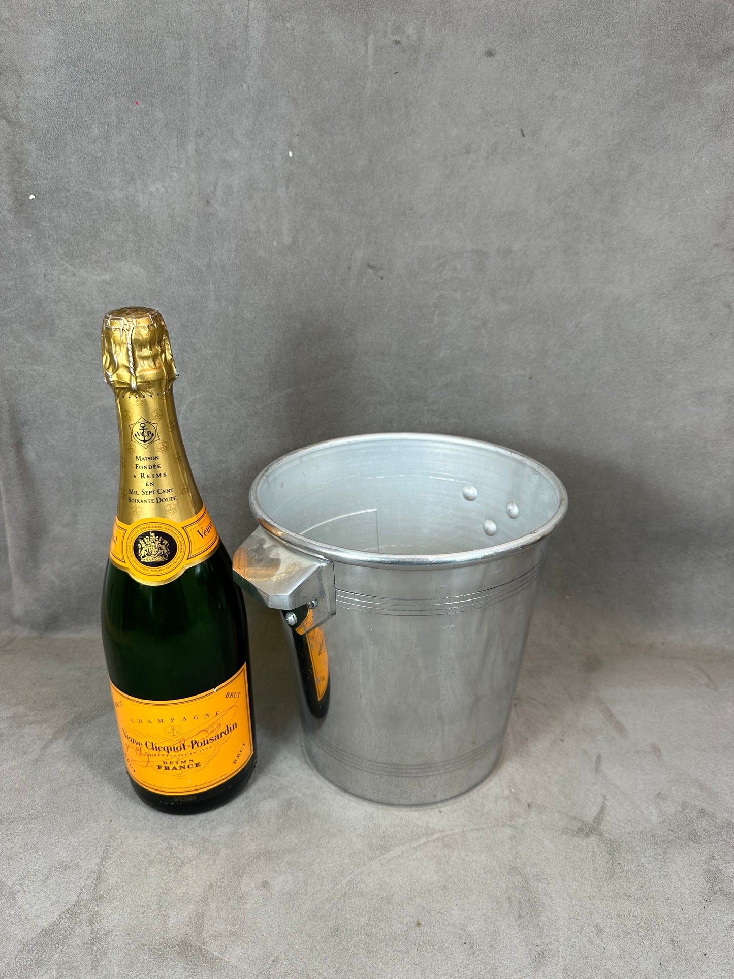 Victor Clicquot seau à champagne vintage pour bouteille de champagne seau Cadeau Champagne Made in France
