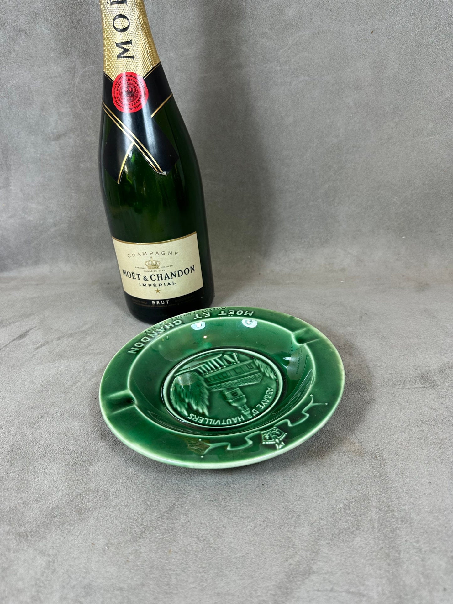 Moët&Chandon French Ashtray, Advertising ashtray, Circa 1960