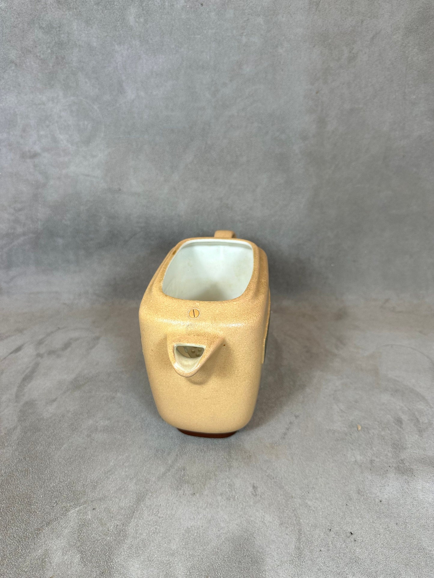 Ricard brown ceramic pitcher Made in France 1970s