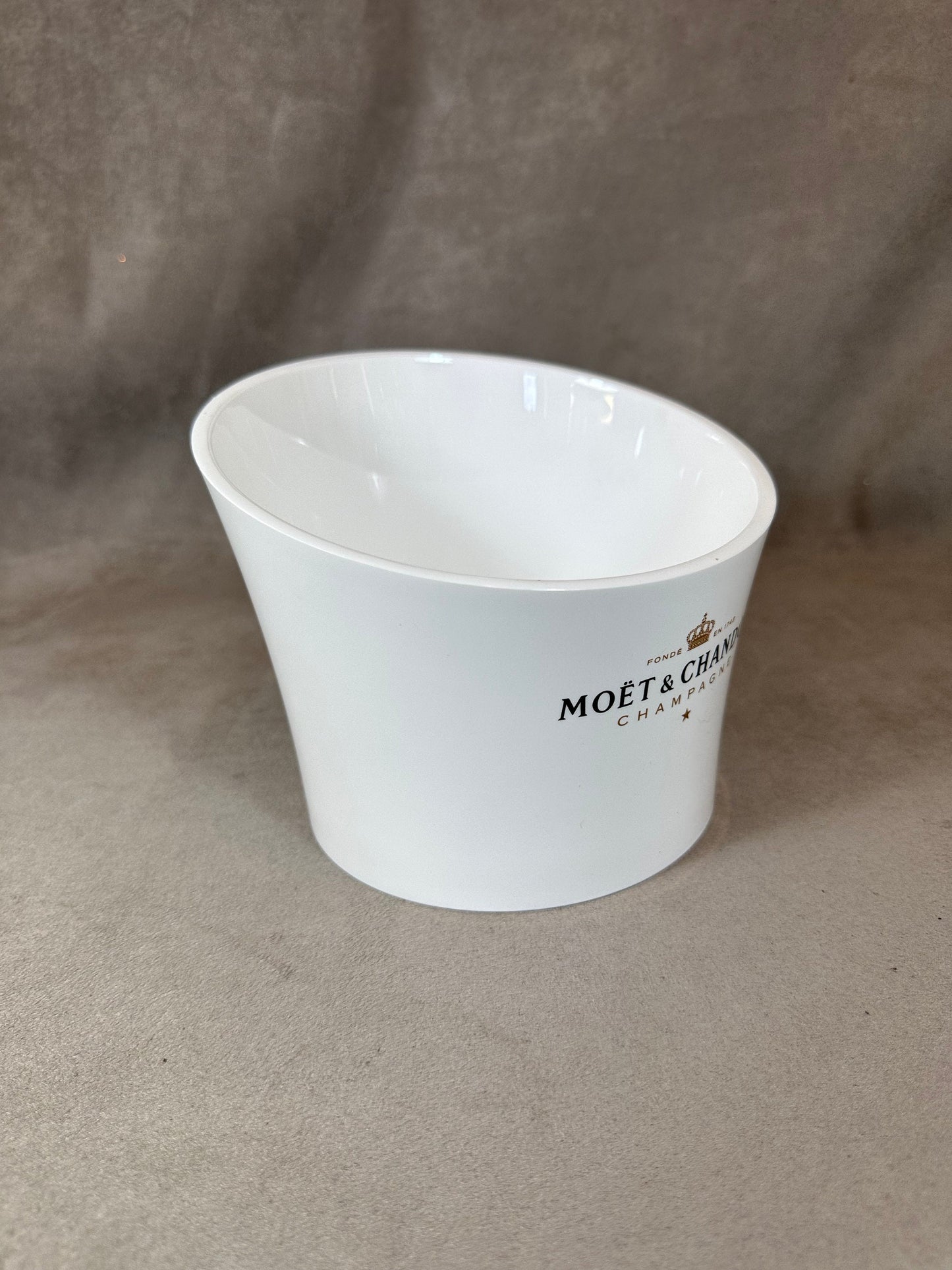 Seau à champagne et glaçons en plastique Moët & Chandon Made in France Vintage 1990