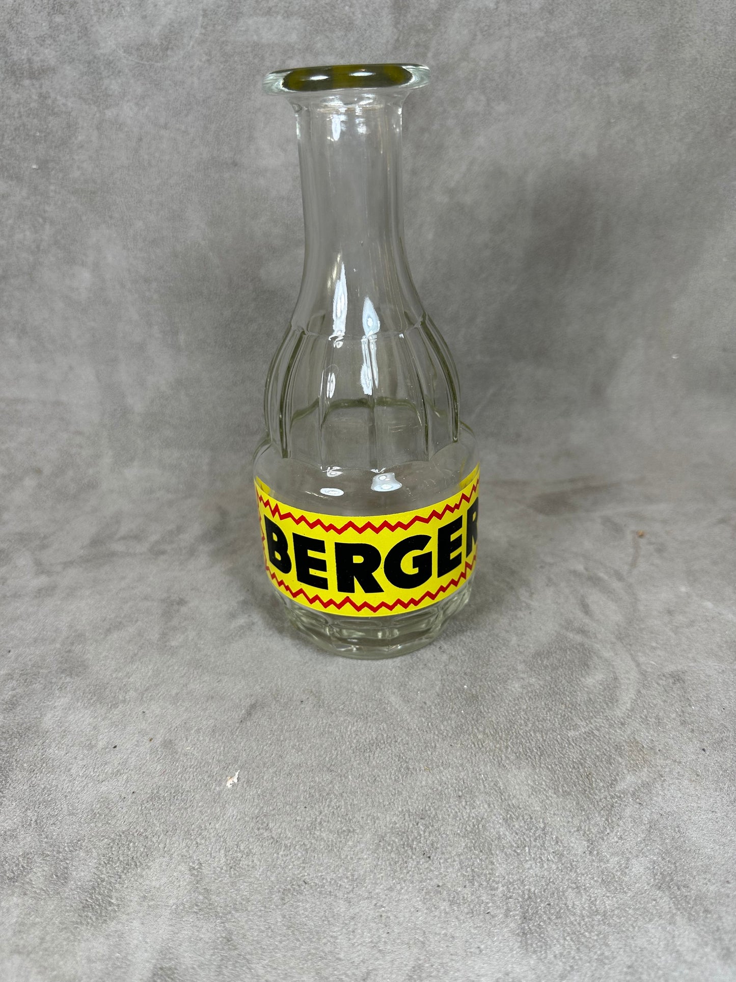 Cruche à eau Berger en verre Made in France vintage Année 1970