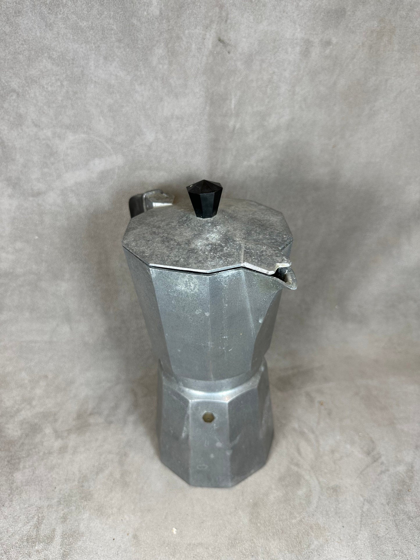 Vintage Italian aluminum coffee maker Made in Italy