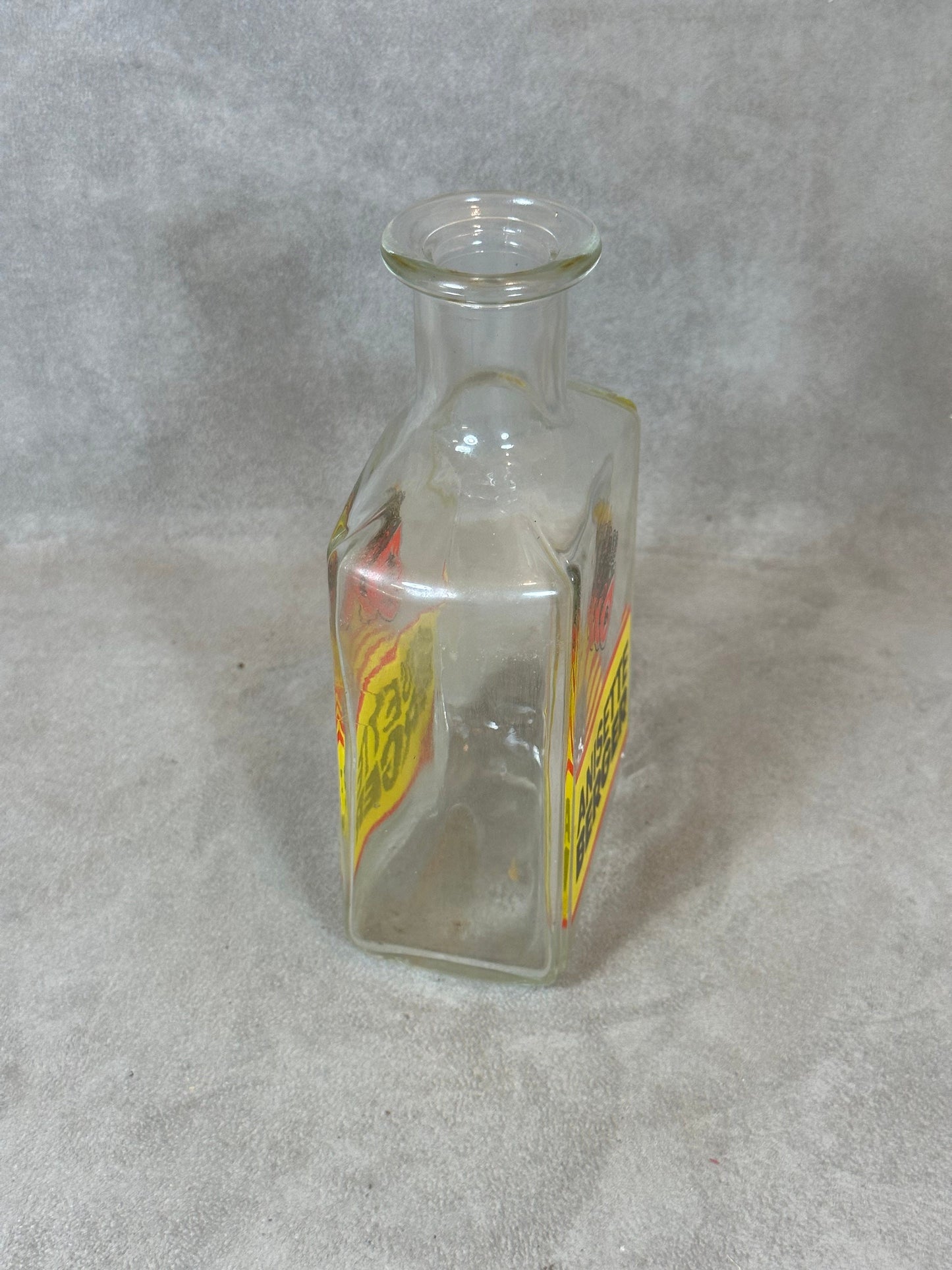 Berger glass water jug Made in France vintage Year 1970
