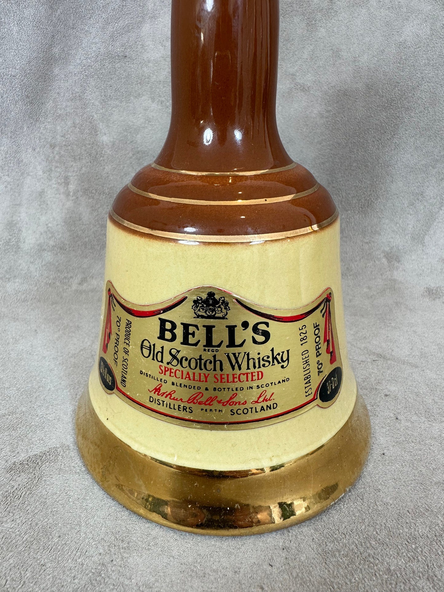 Bell's Whisky Vintage Ceramic Advertising Jug Made in England