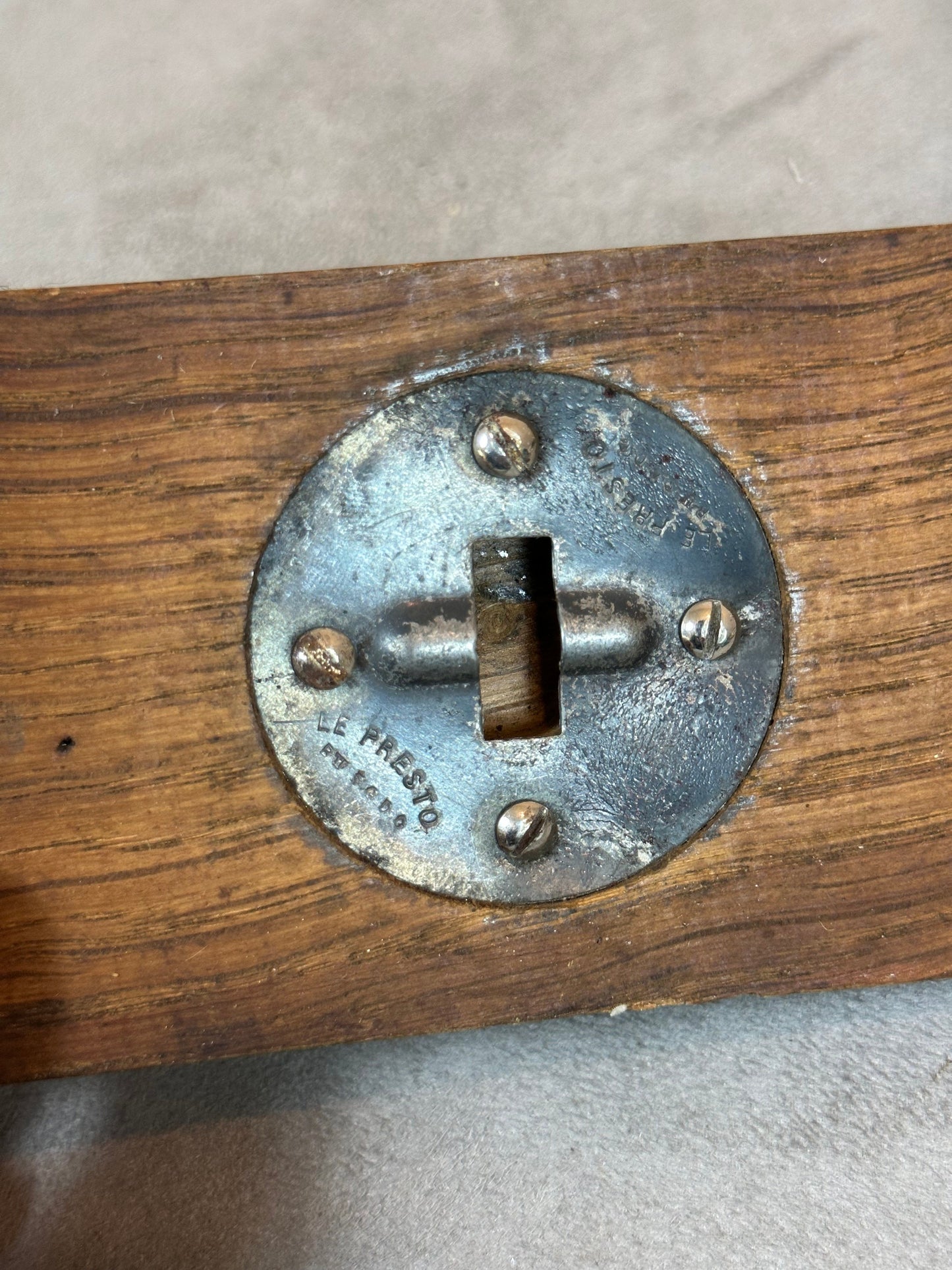 Vintage Presto Model Rocking Ink Blotter Made in France