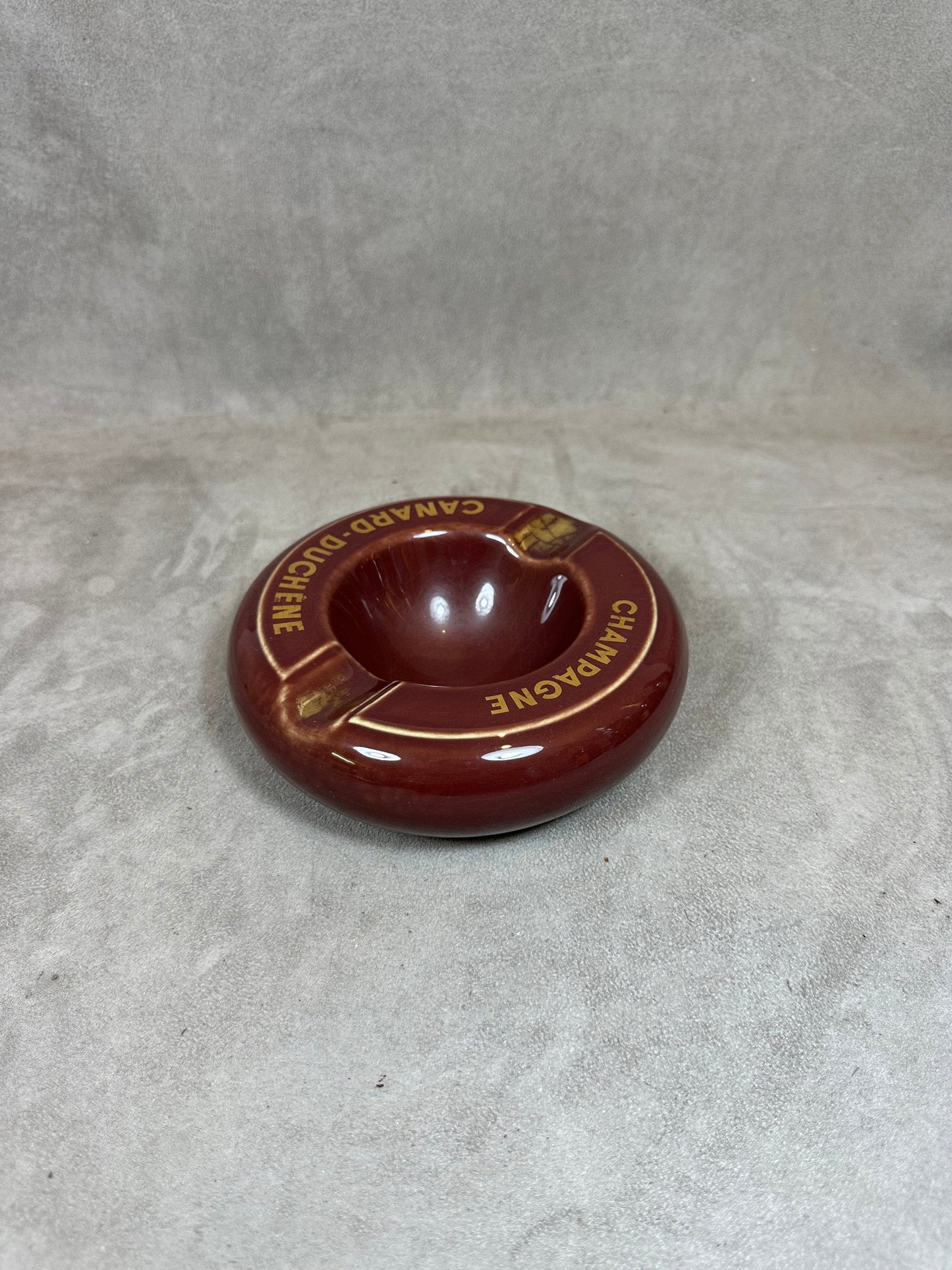 Vintage Bordeaux Ashtray Canard-Duchêne Made in France