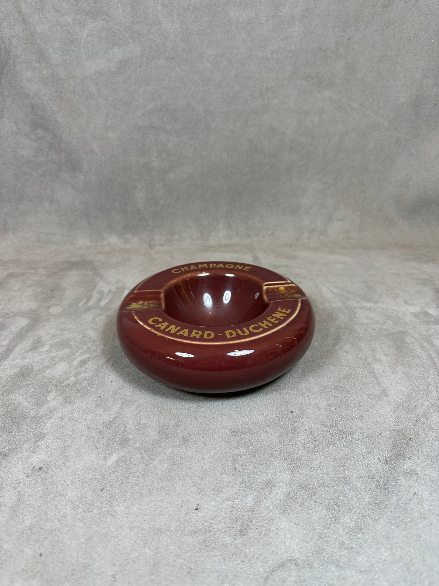 Vintage Bordeaux Ashtray Canard-Duchêne Made in France