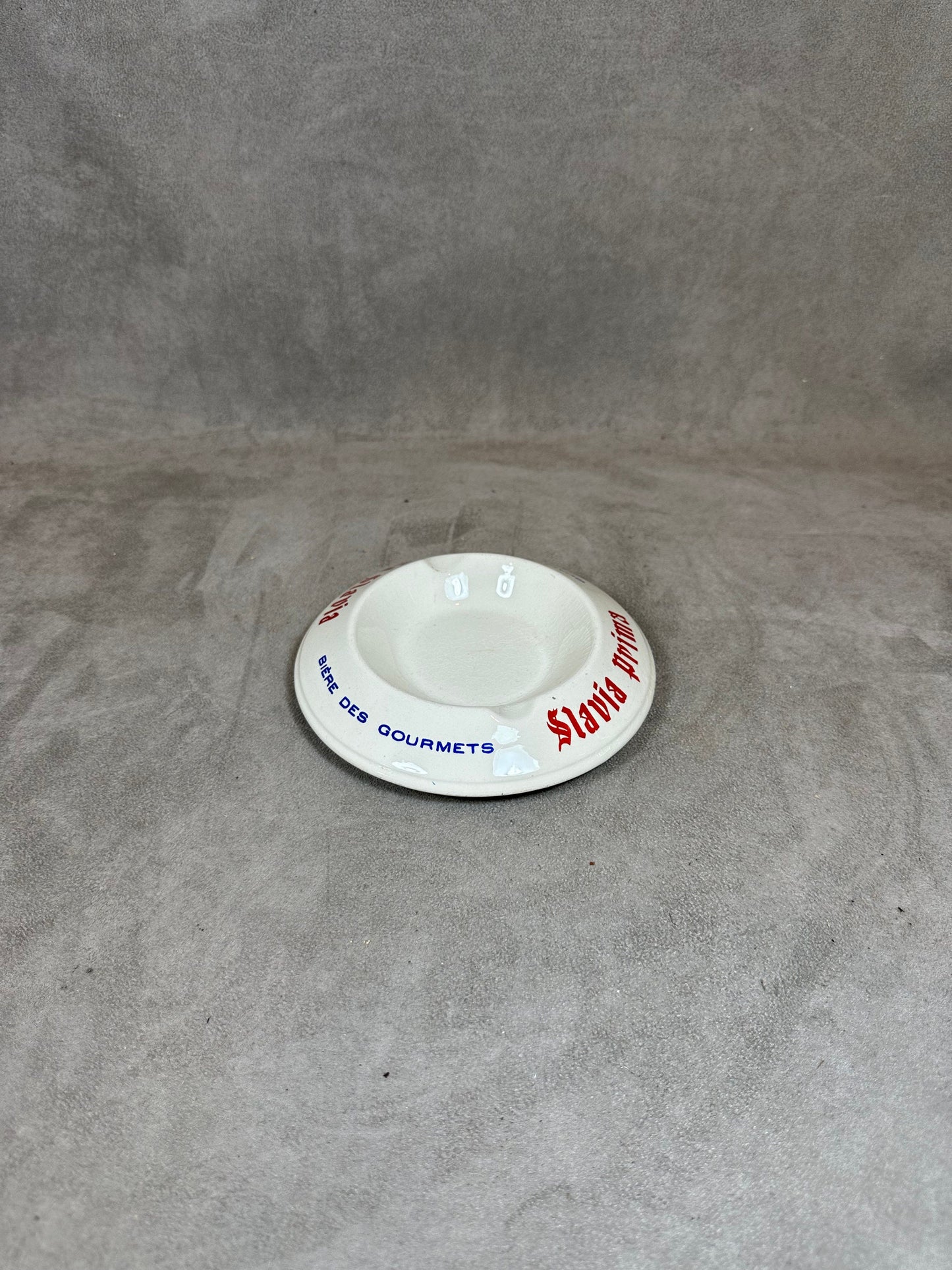 La Slavia ceramic ashtray by Moulin des Loups Vintage Made in France