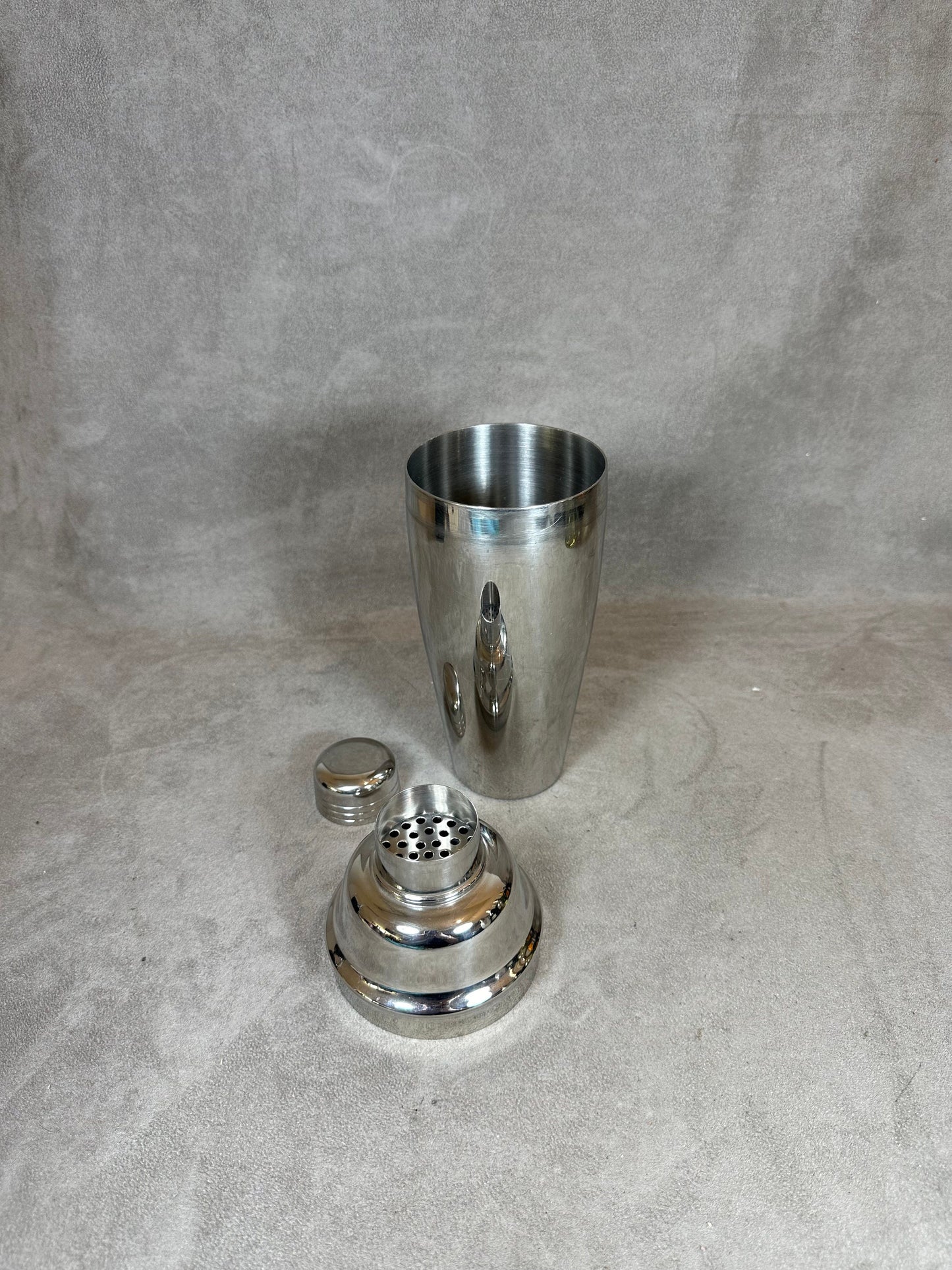 Shaker de barman en inox 18/10 vintage made in france 1970