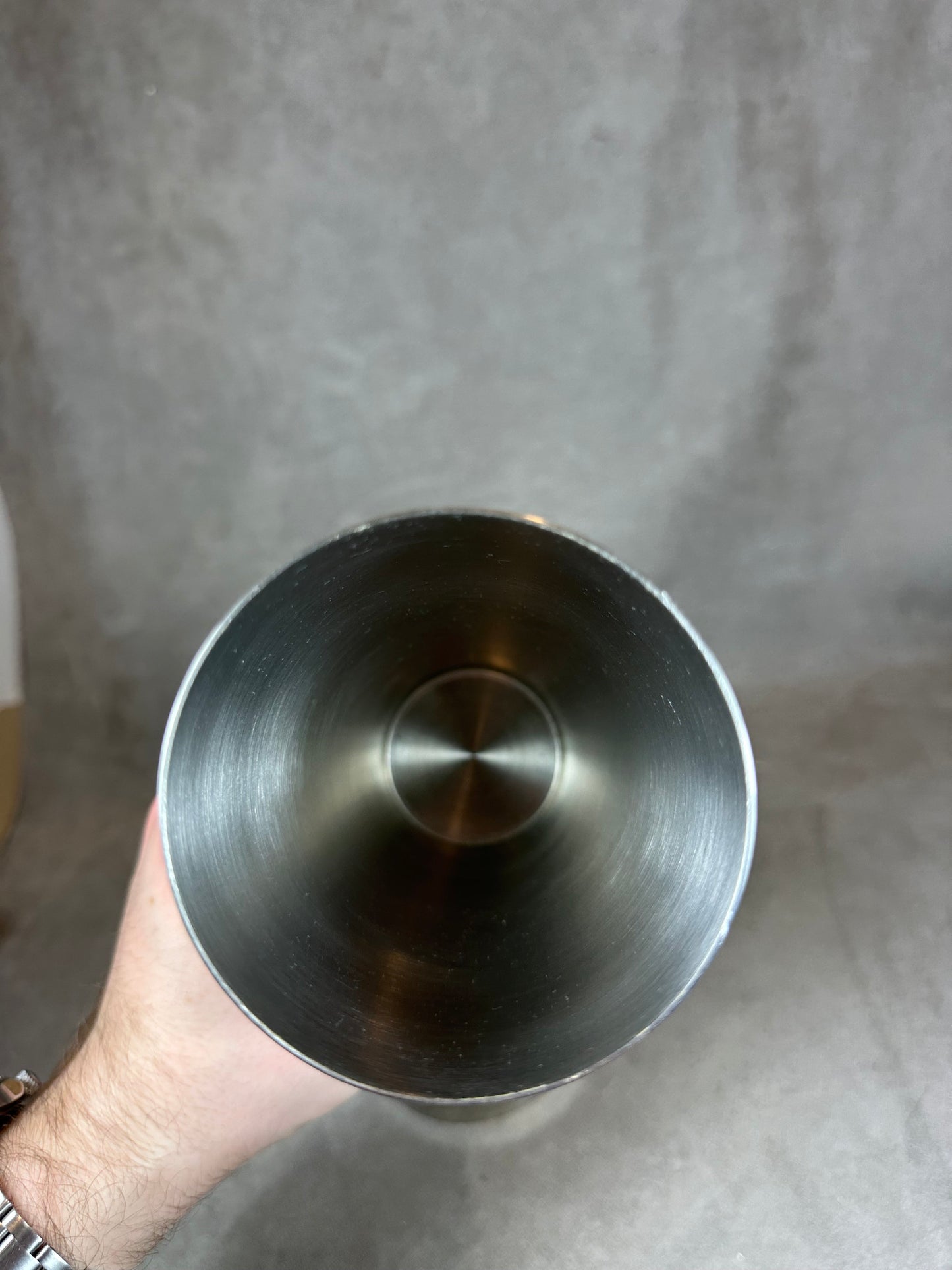 Shaker de barman en inox 18/10 vintage made in france 1970