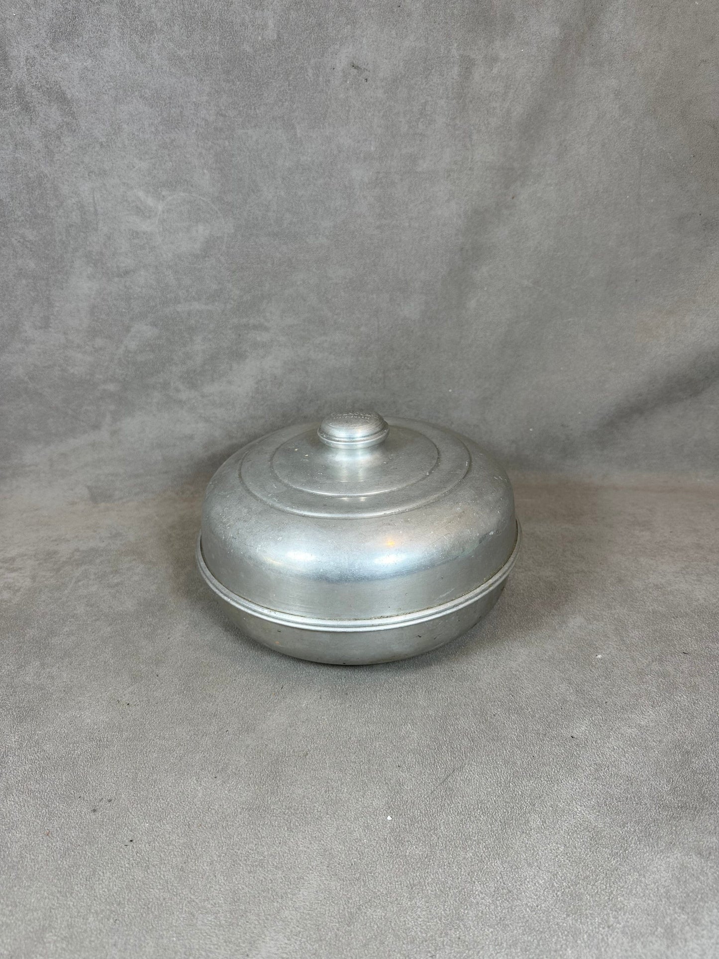 RARE Yaourtière YALACTA en aluminium avec 5 pots pour yaourt et 1 pot à ferment vintage made in France 1950